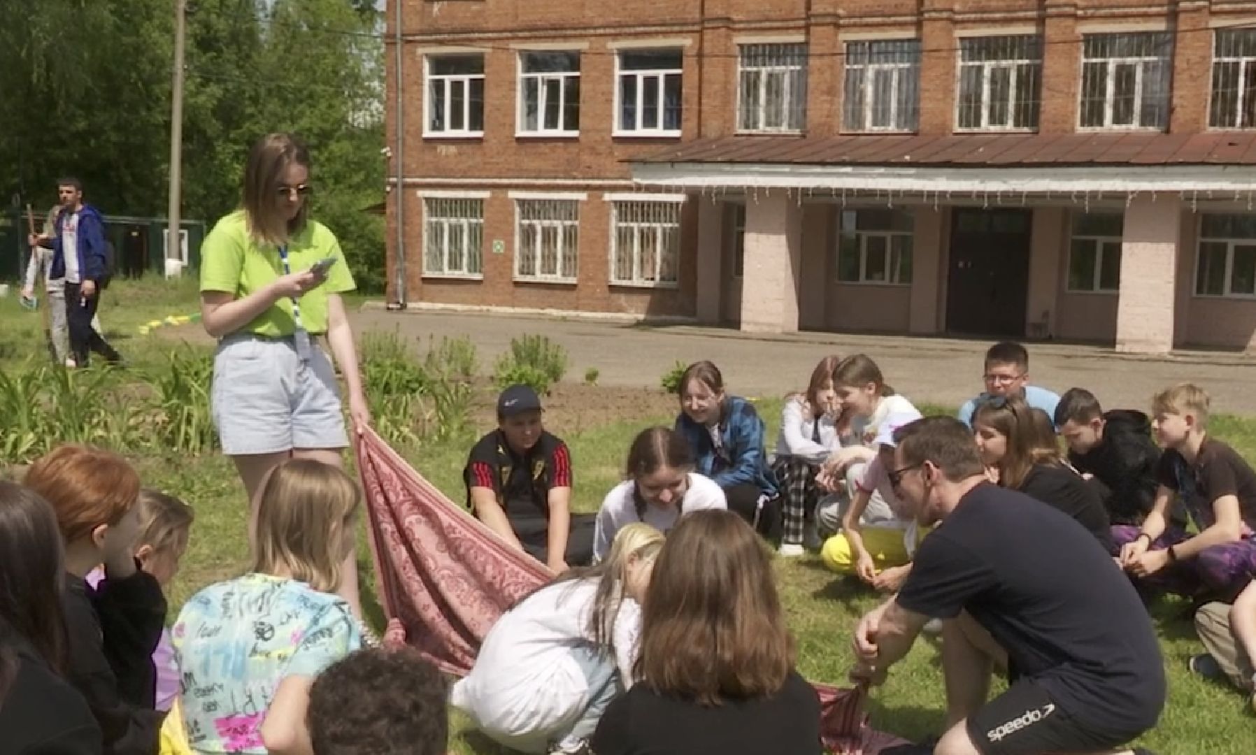 Клин, дети, лагеря, Орлята России, лето