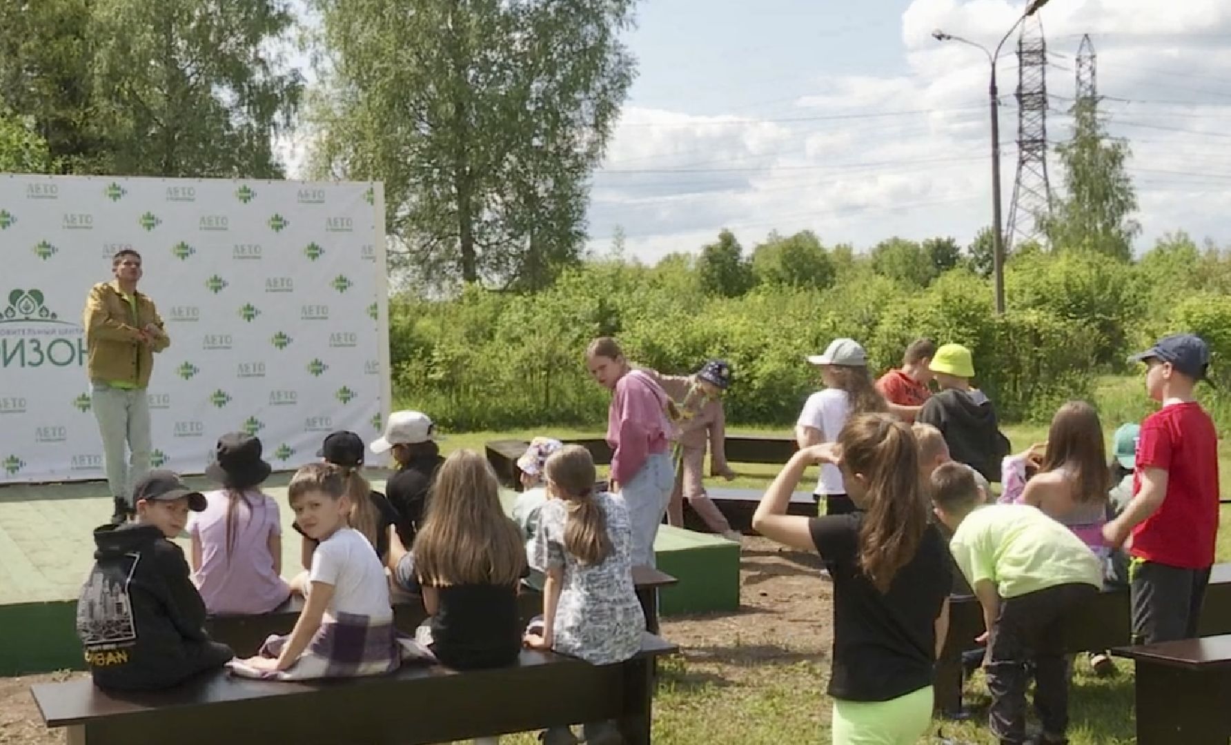 Клин, дети, лагеря, Орлята России, лето