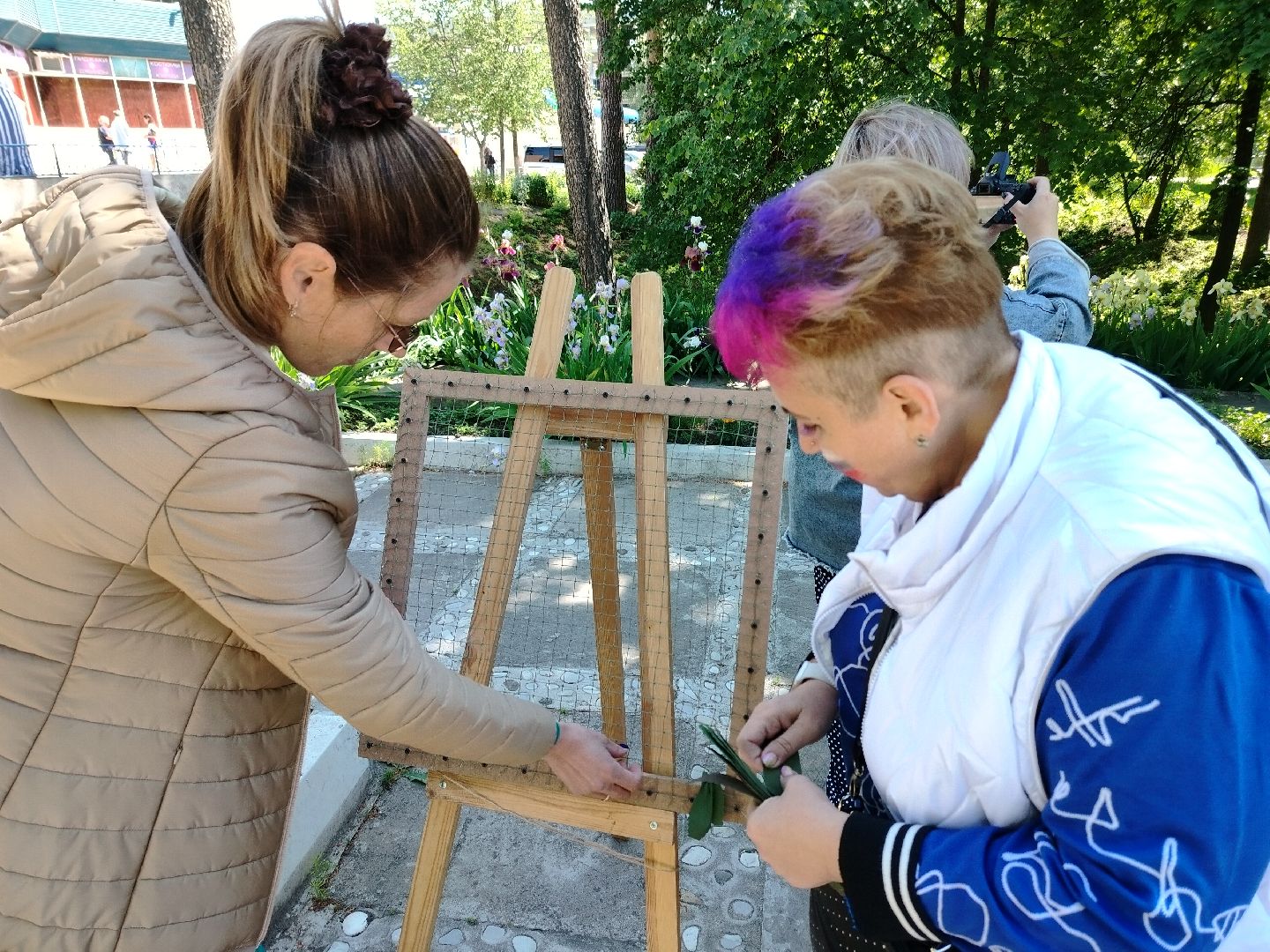 День России, Протвино, маскировочные сети, мастер-класс, патриотический праздник