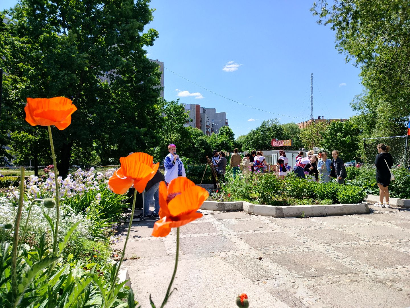 День России, Протвино, маскировочные сети, мастер-класс, патриотический праздник