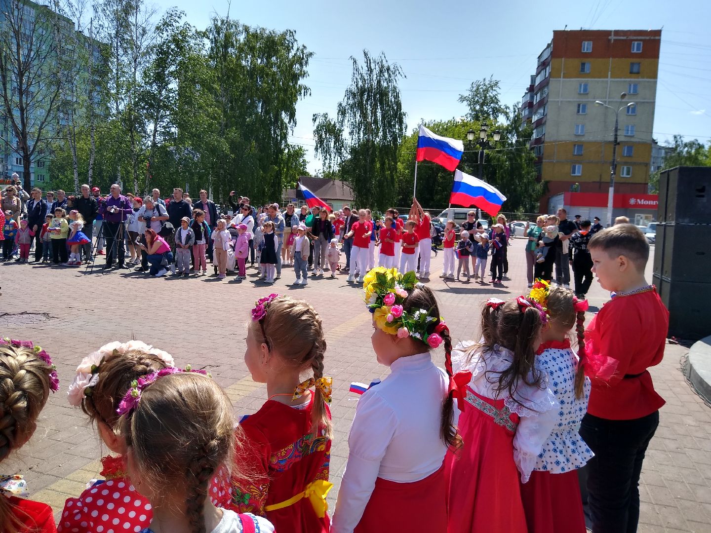 Раменское, культура, концерт в День России на Площади молодёжи