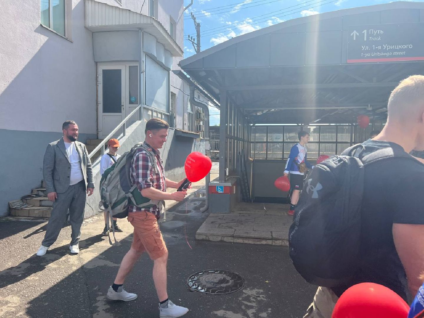 Солнечногорск, акция, волонтеры, станция, пассажиры