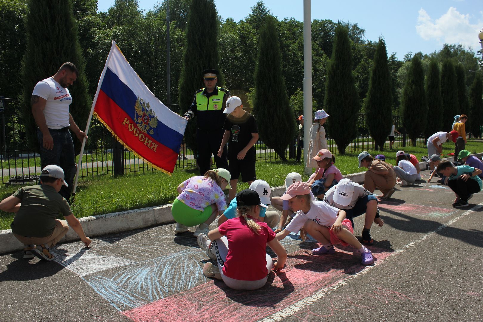 Ступино, День России, школа №9