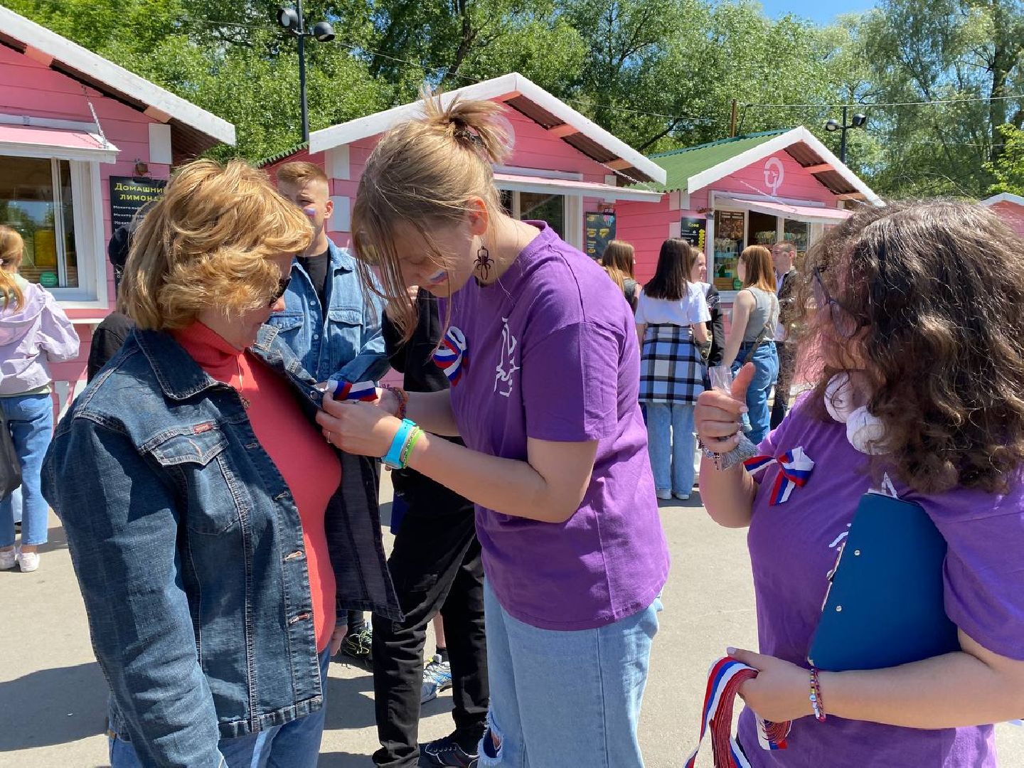 Чехов, День России, праздник, волонтеры, настроение