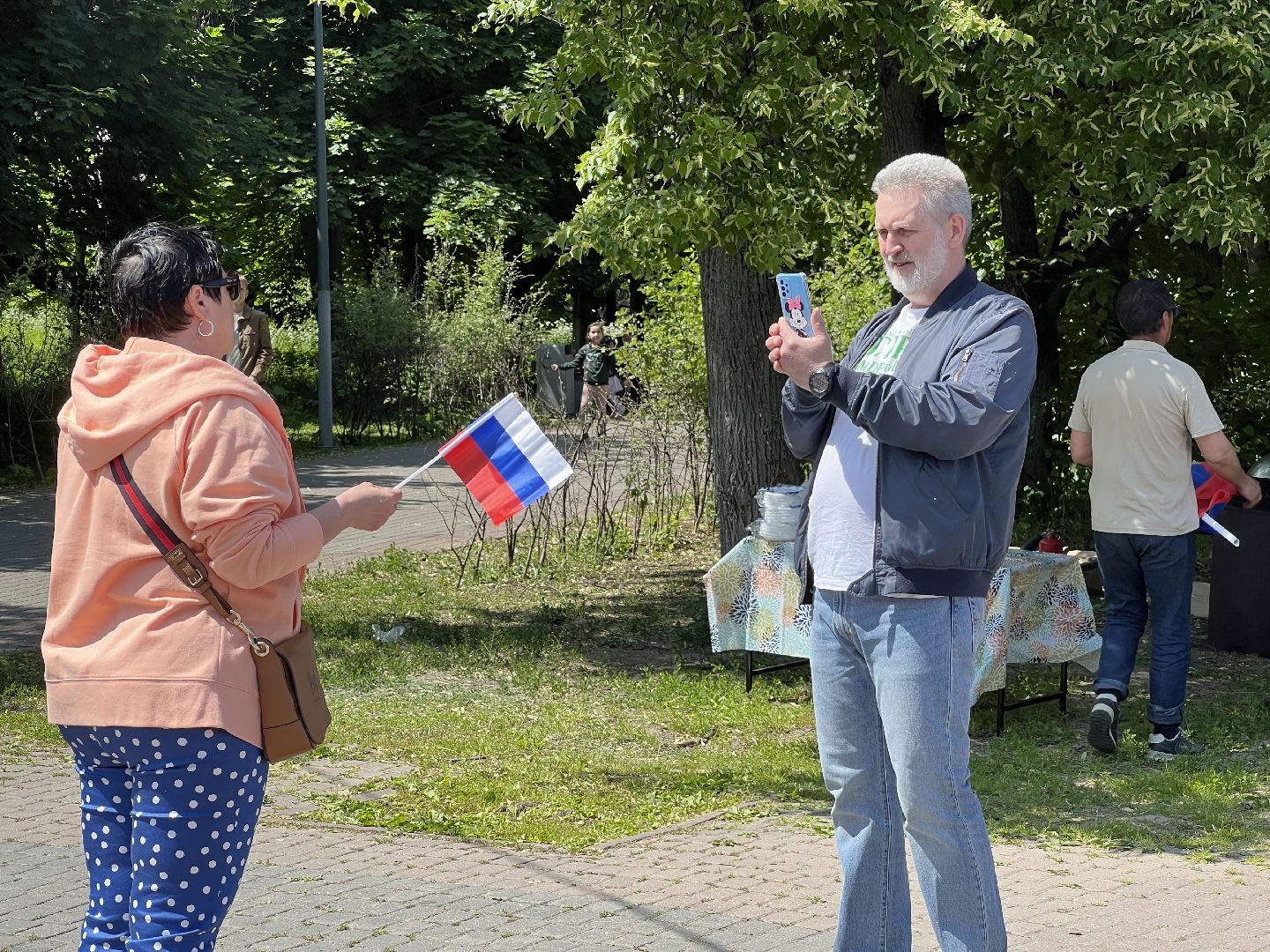 Волонтеры Подмосковья, Химки, День России