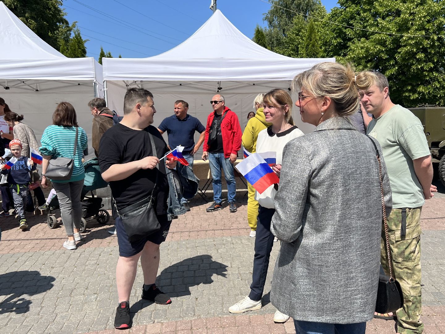 Волонтеры Подмосковья, Химки, День России