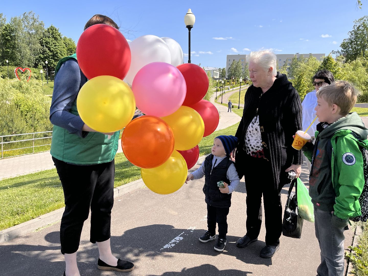 Шаховская, День России, акция, воздушные шары