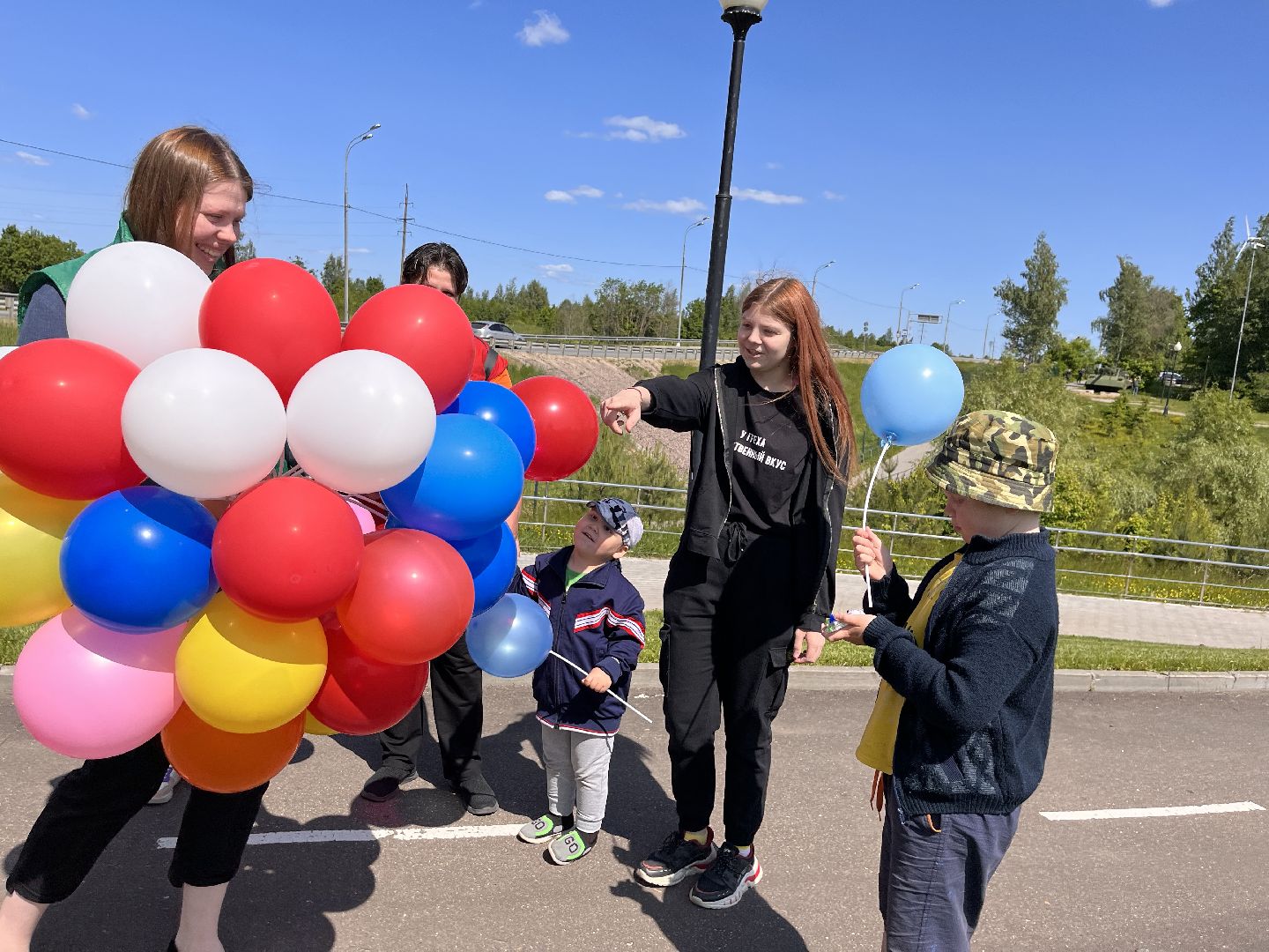 Шаховская, День России, акция, воздушные шары