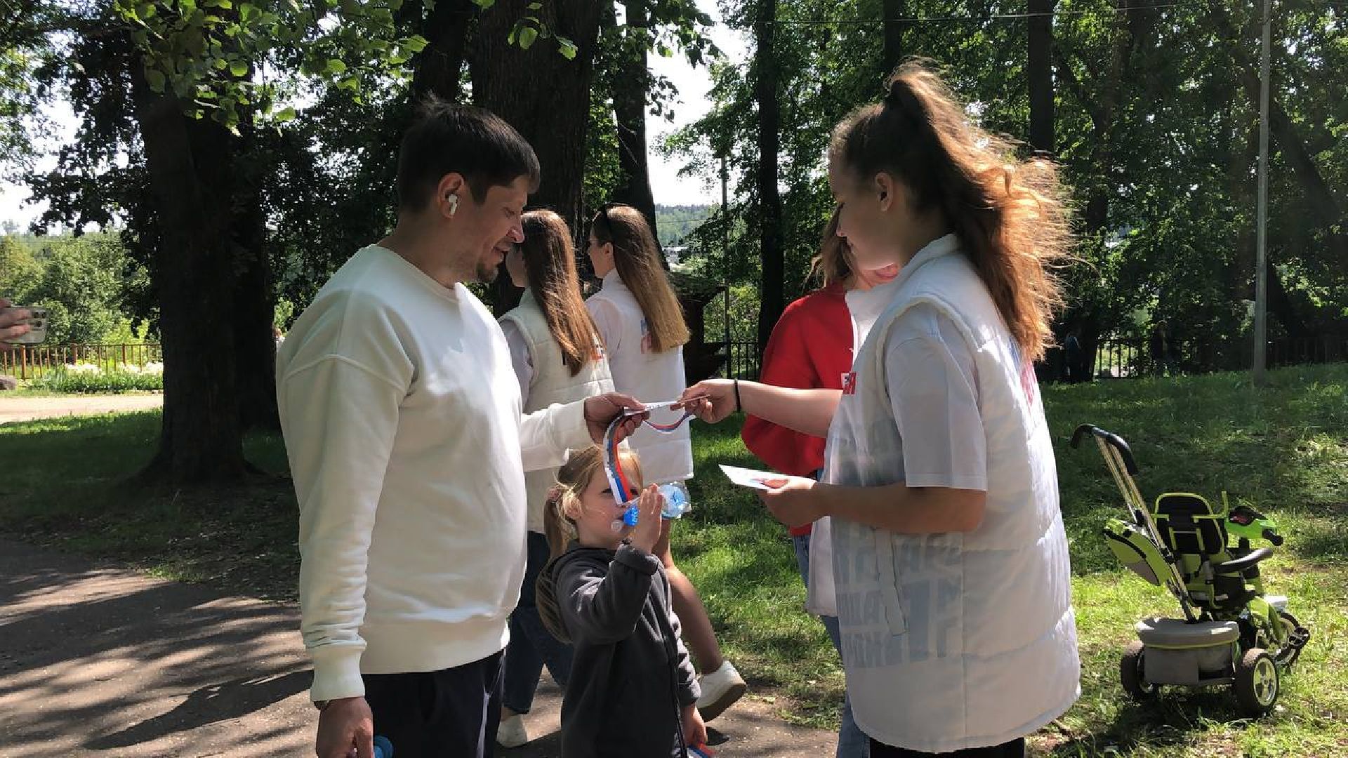 Руза, День России, Молодая Гвардия, патриотизм, триколор