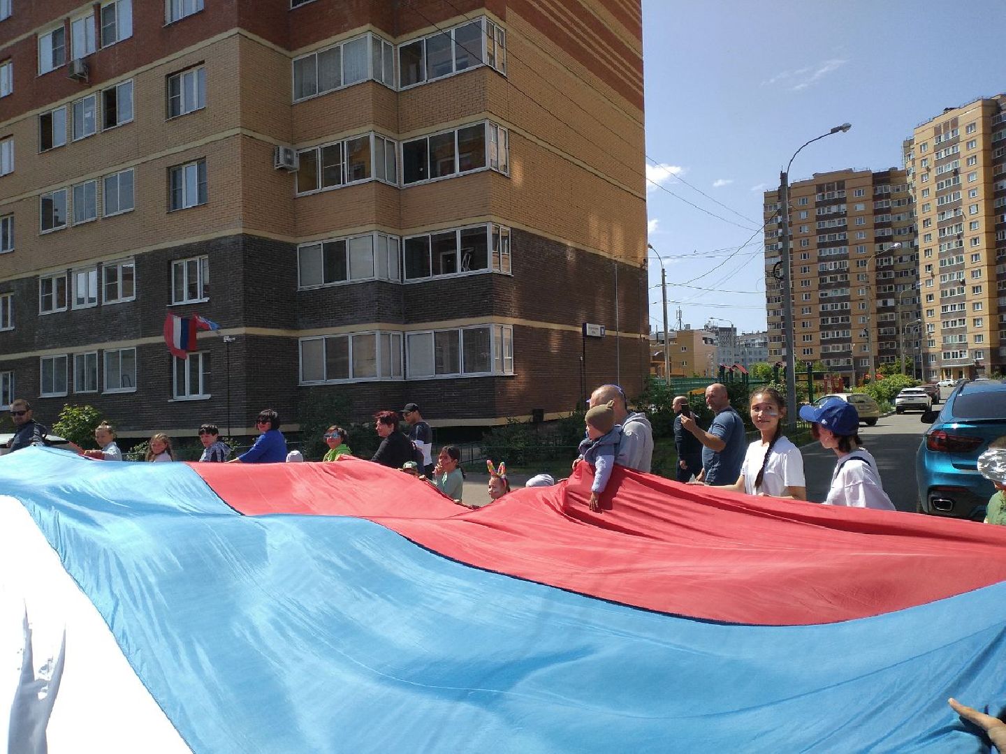 праздник, День России, дети, акция, Лосино-Петровский