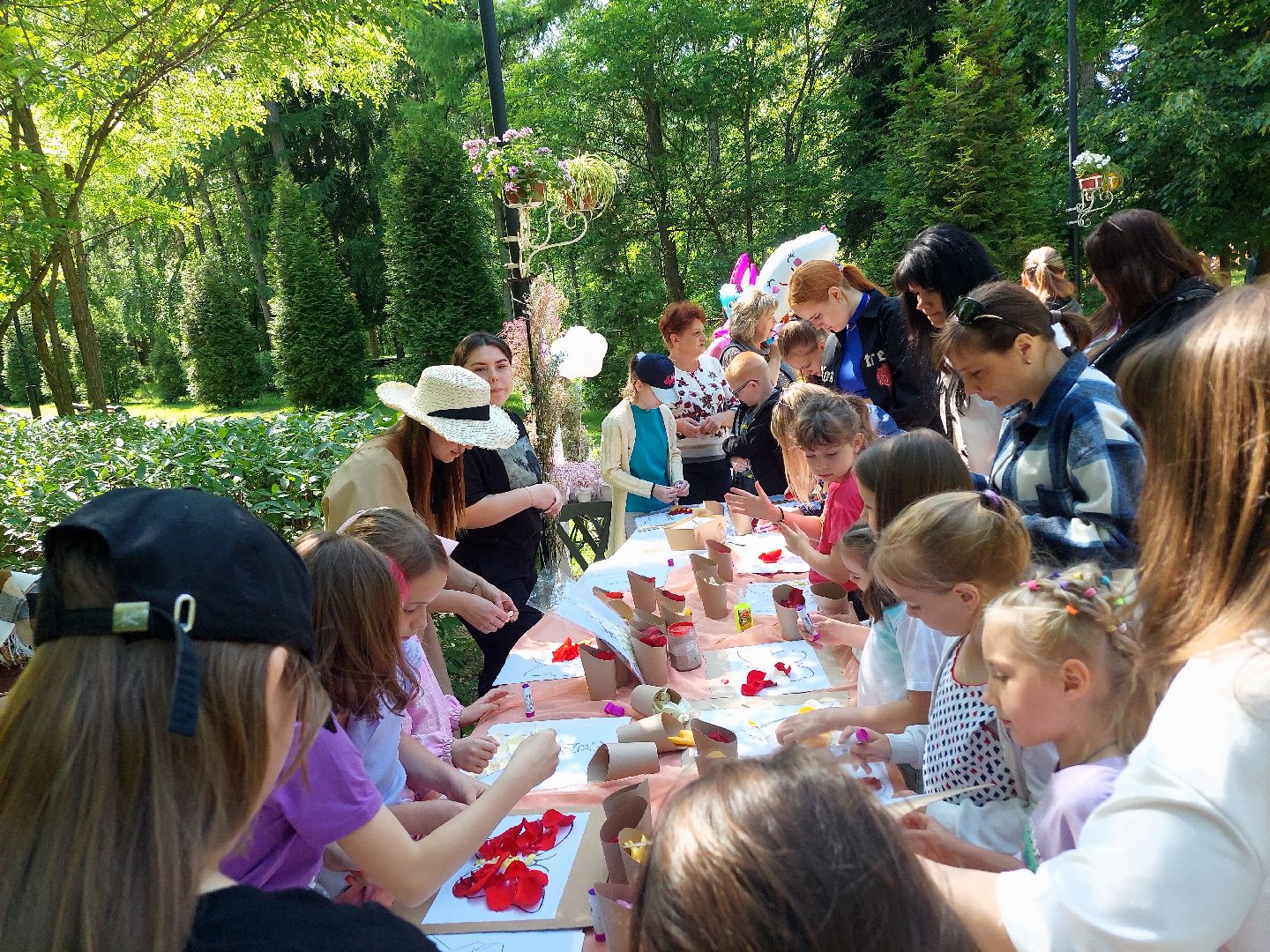 День России, парк Москворецкий, мастер-класс