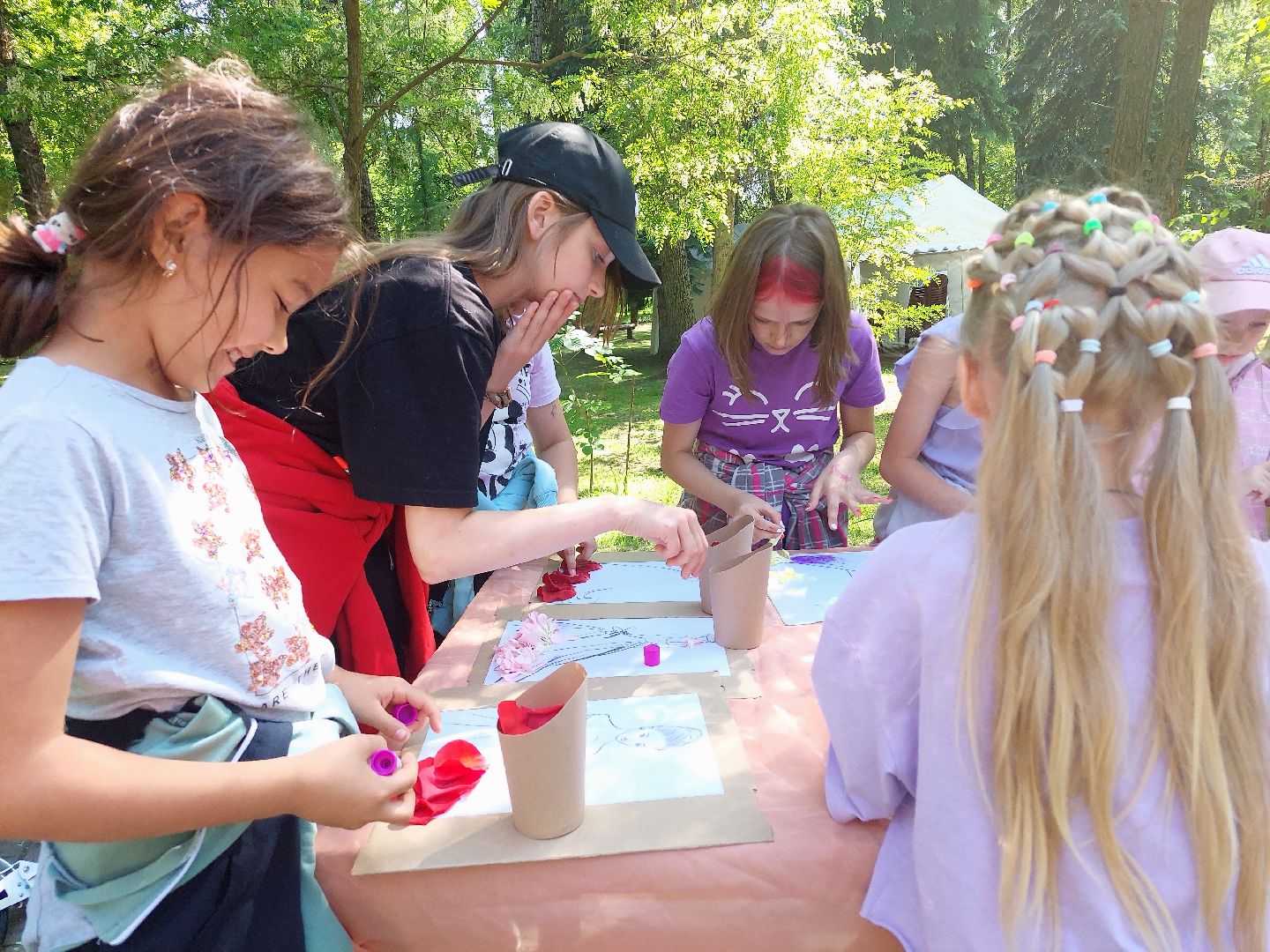 День России, парк Москворецкий, мастер-класс