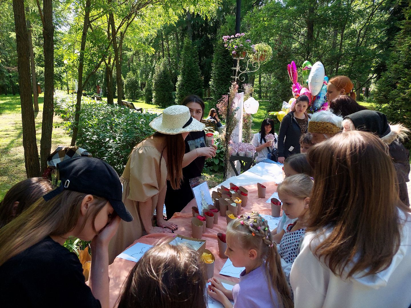 День России, парк Москворецкий, мастер-класс