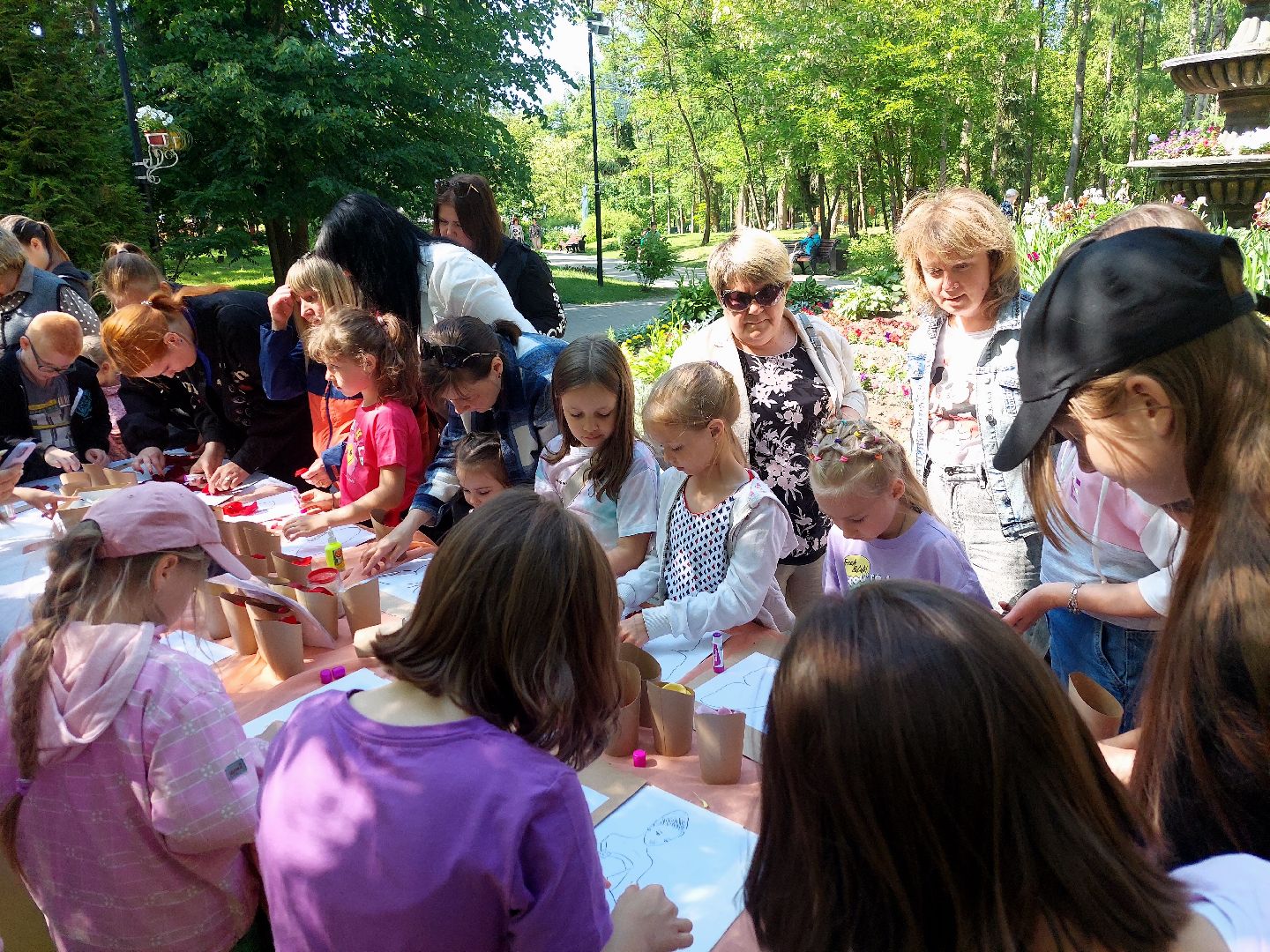 День России, парк Москворецкий, мастер-класс