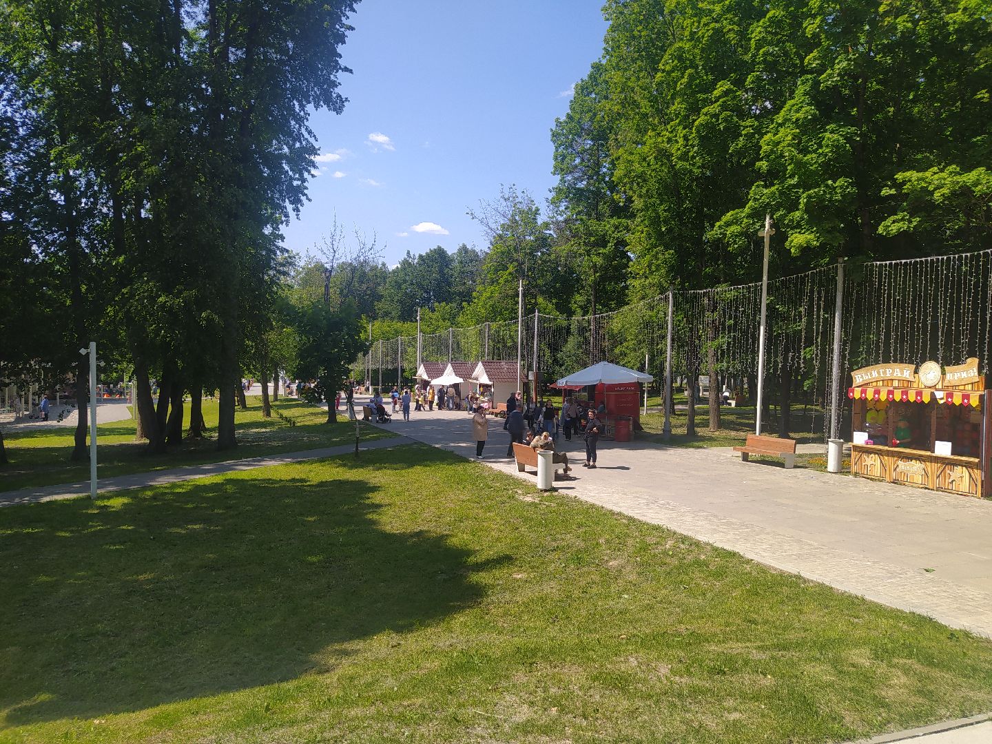 Истры, день России, парк, музыка