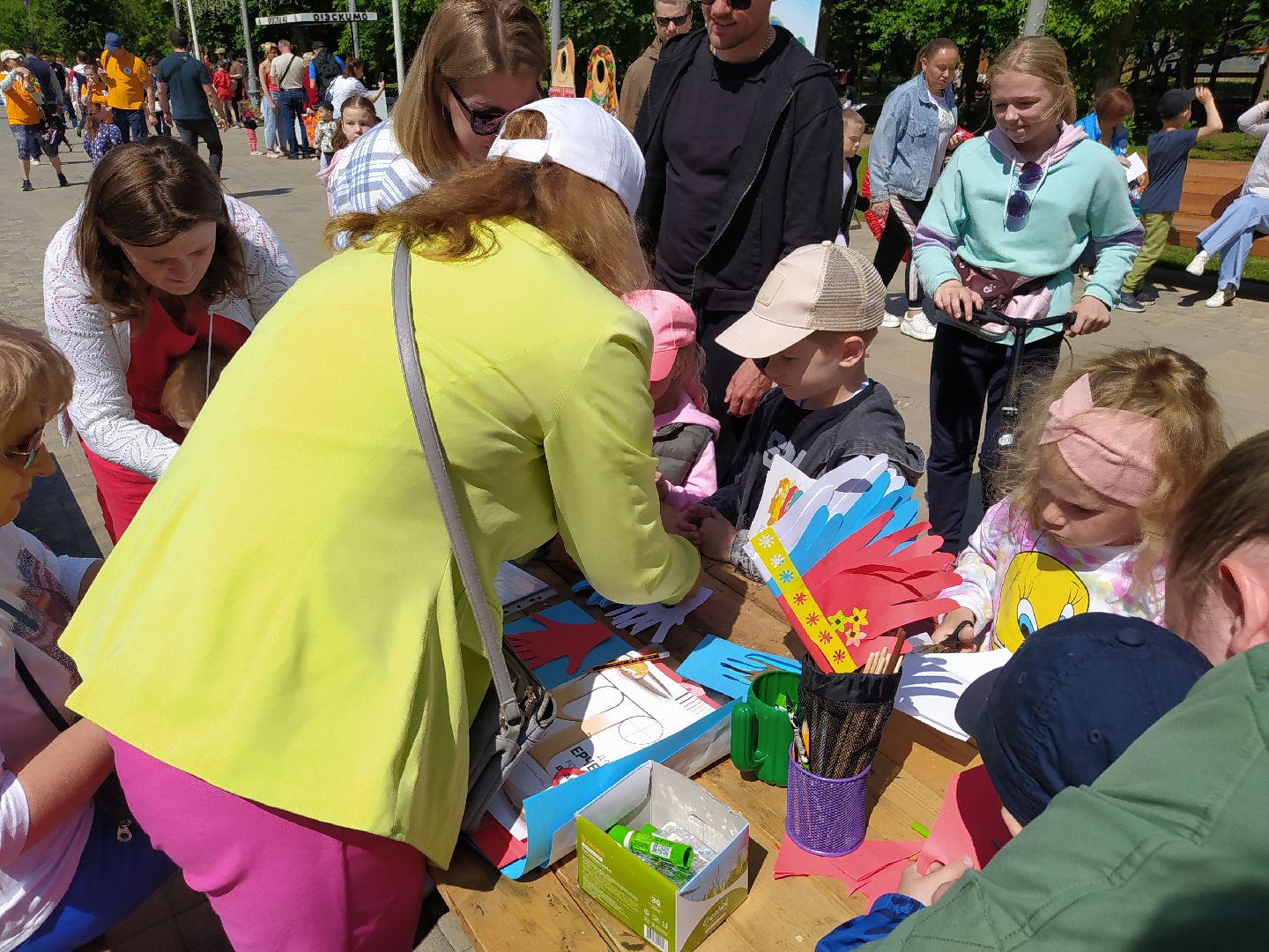 Истра, день России, мастер класс, триколор, флаг