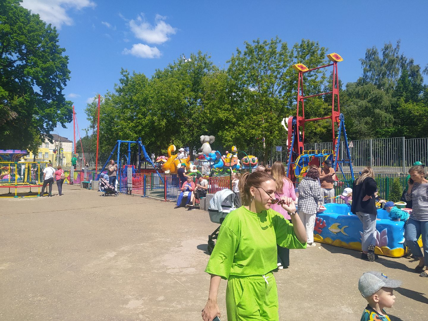 Истра, день России, праздник, парк