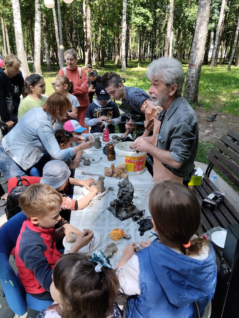 Мастер-класс, творчество, Центральный парк, Ногинск, Богородский городской округ