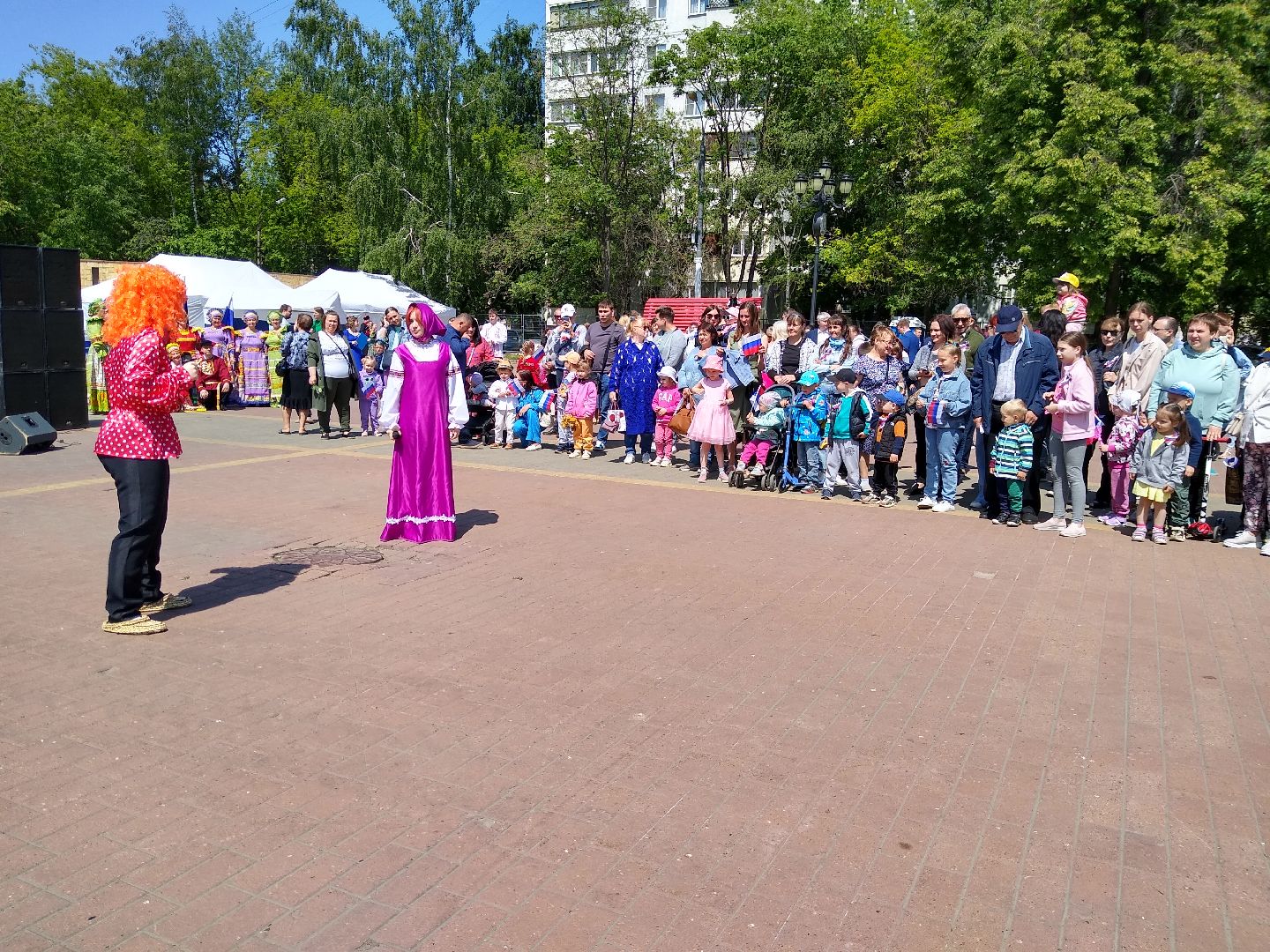 Раменское, культура, детская анимационная программа в День России