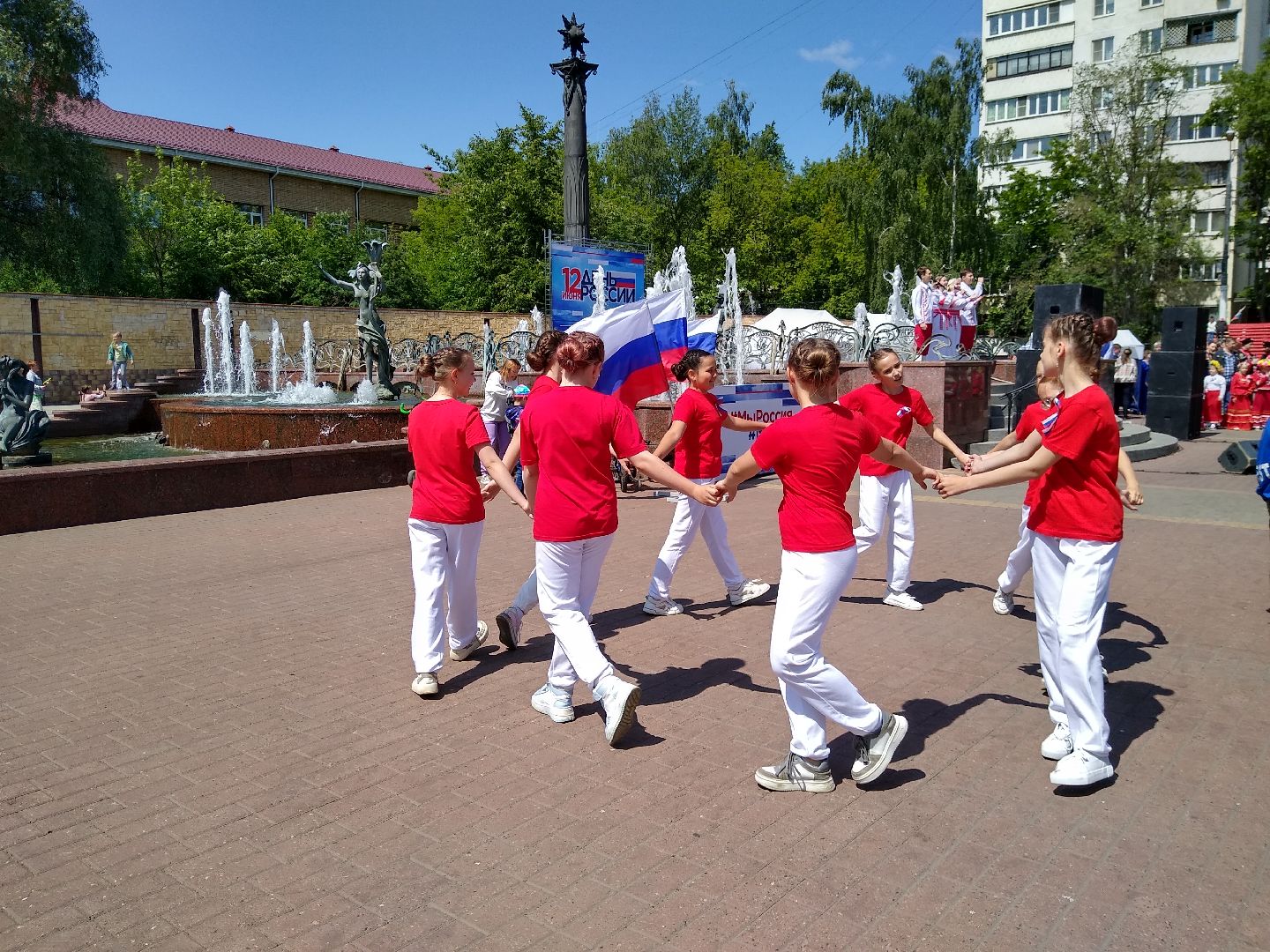 Раменское, культура, детская анимационная программа в День России