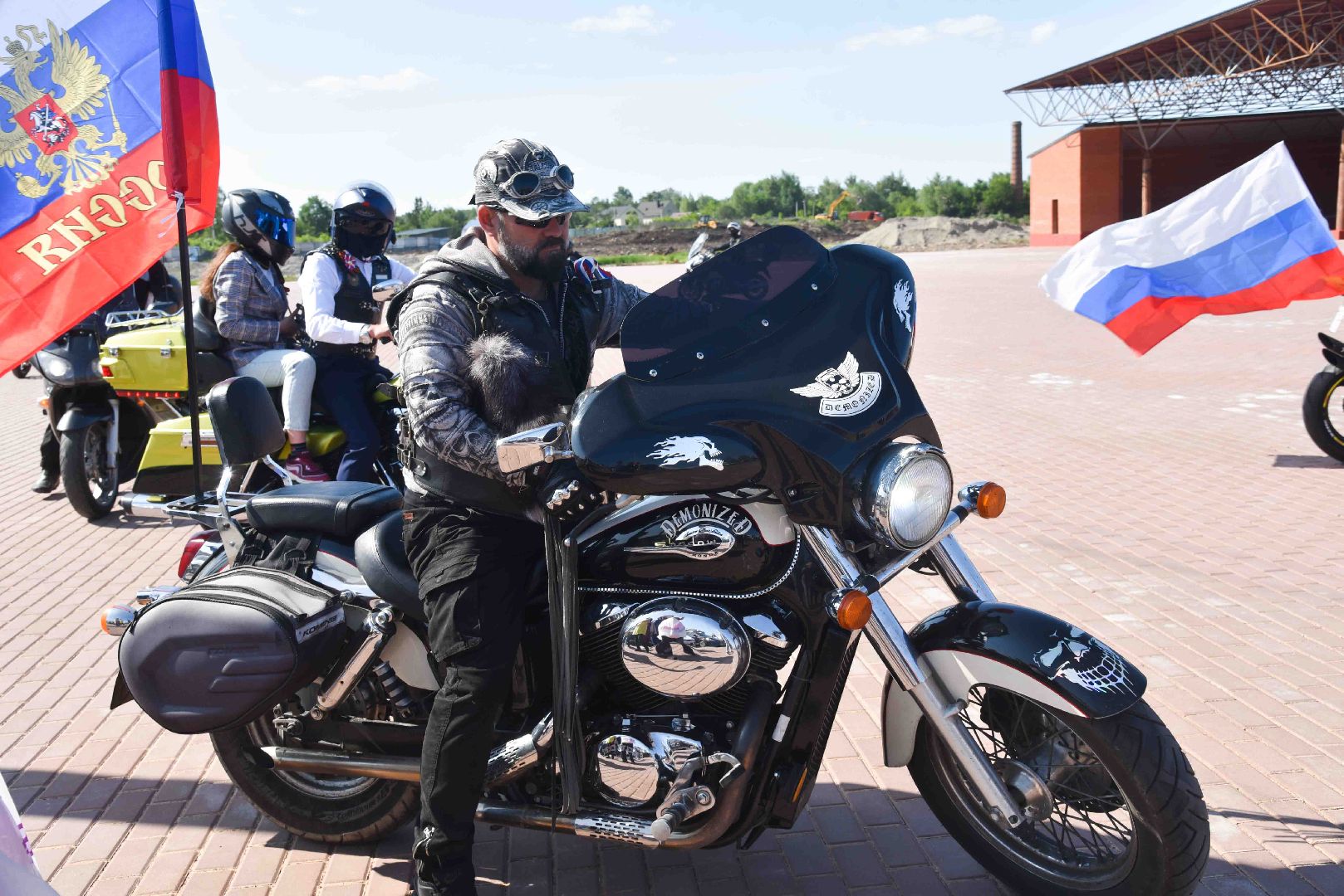 Химки, мотопробег, выставка