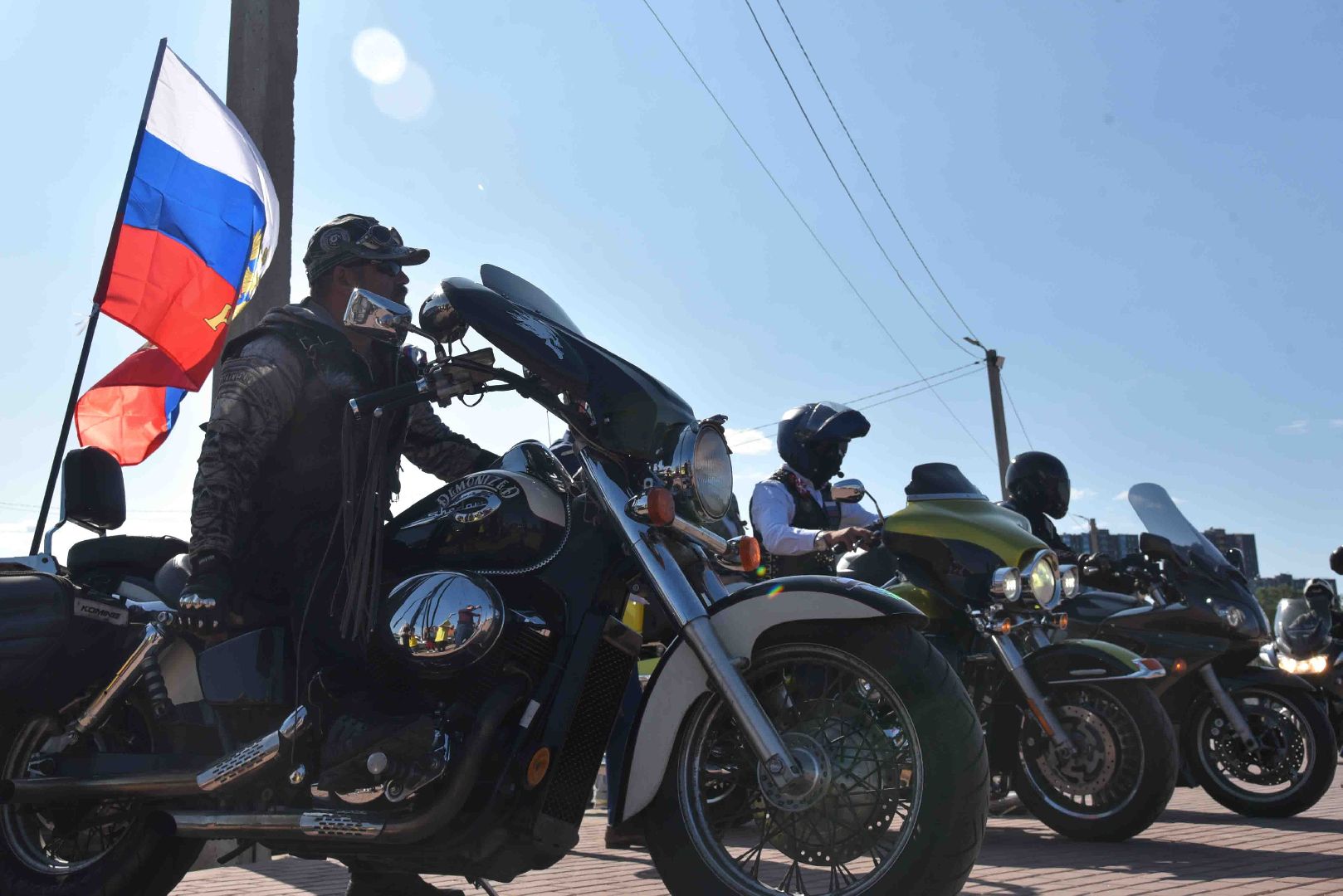 Химки, мотопробег, выставка