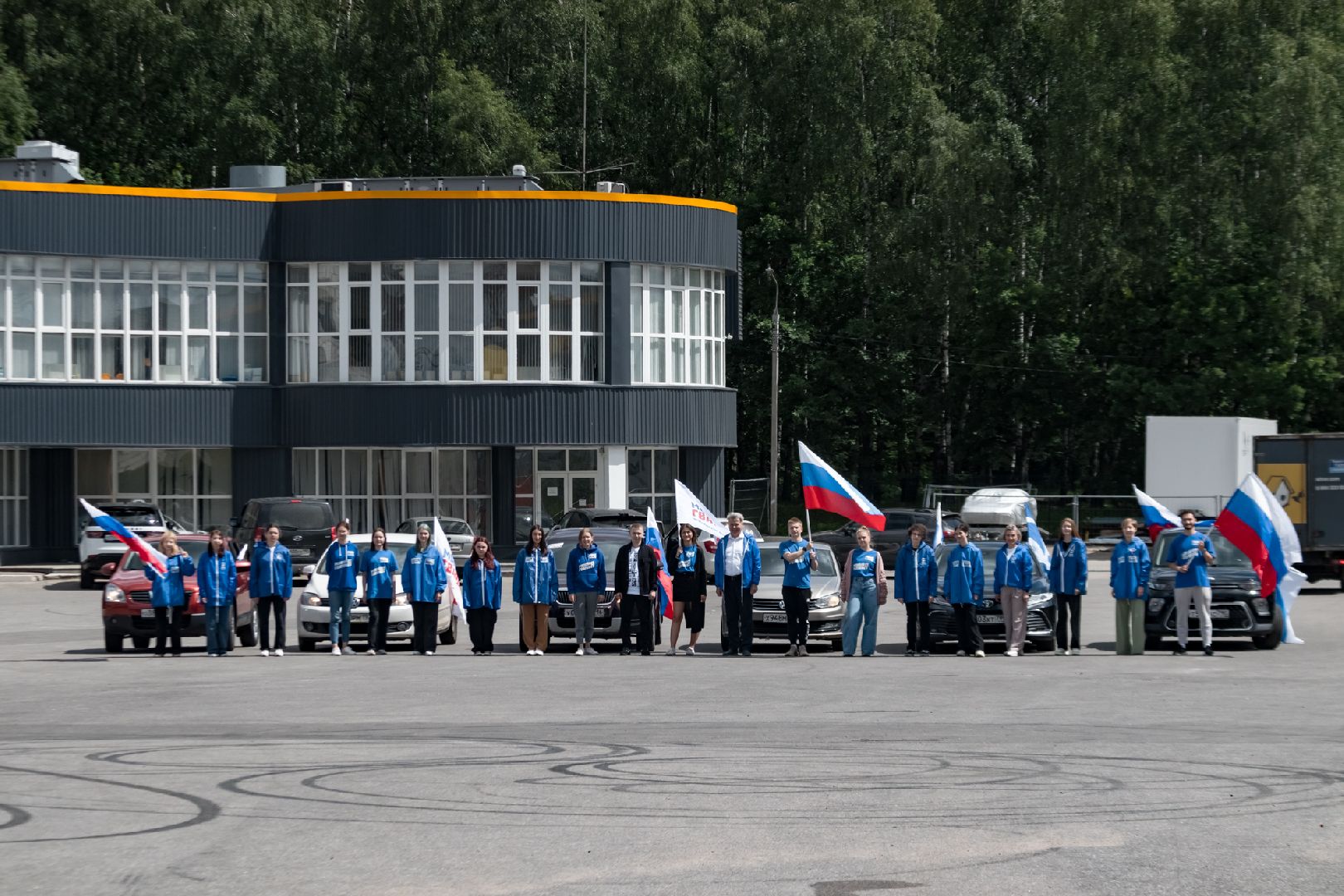 Автопробег, День России, волонтеры, акция, Щёлково