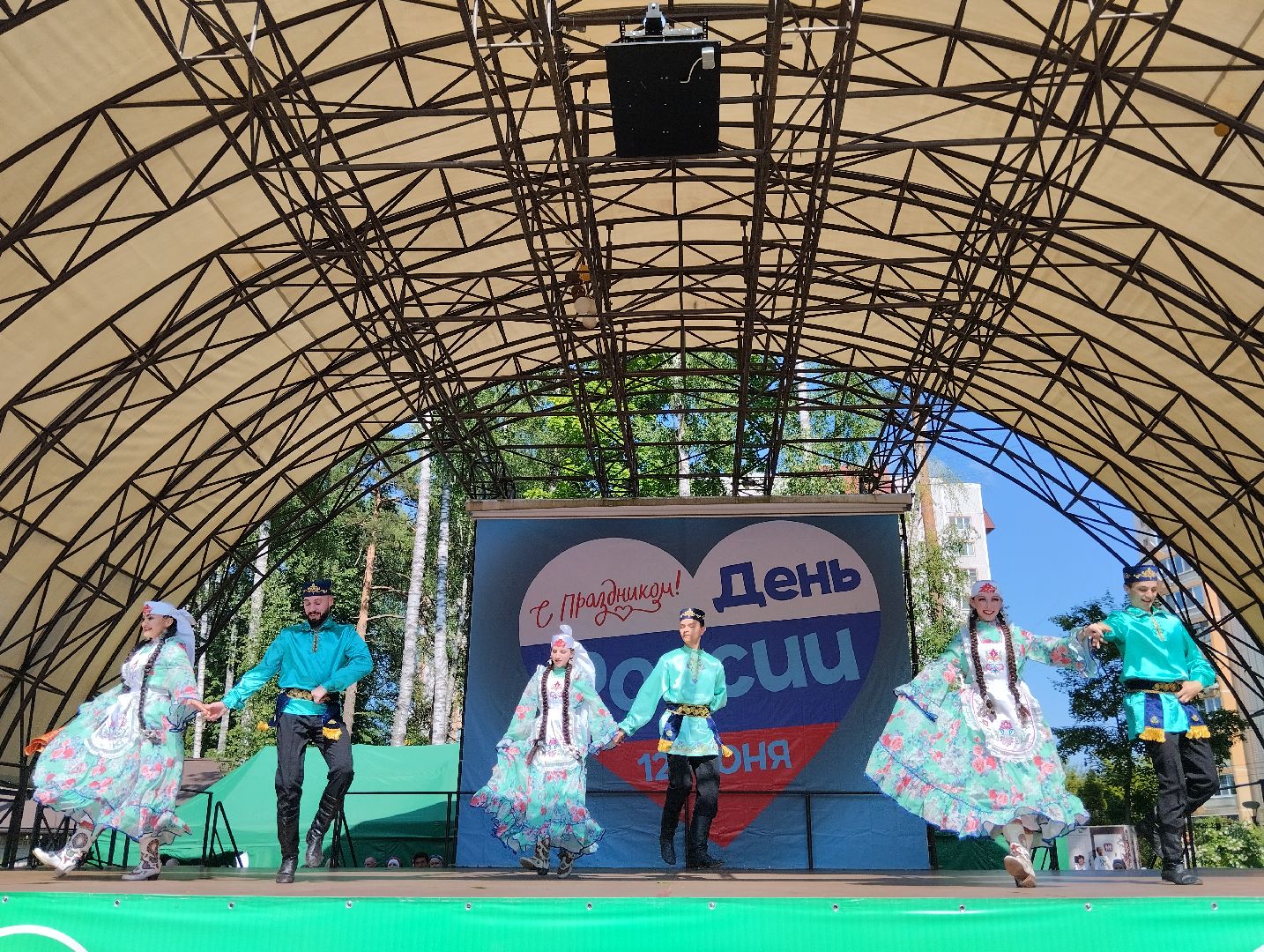 День России, концерт, Центральный парк, Ногинск, Богородский городской округ