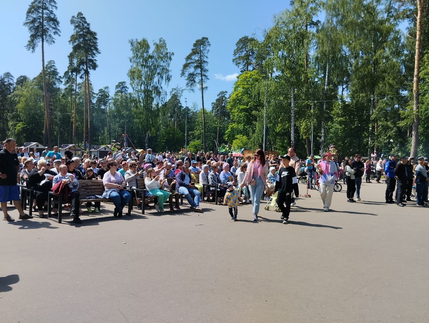 День России, концерт, Центральный парк, Ногинск, Богородский городской округ