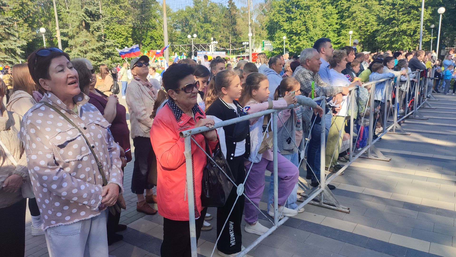 Кашира, Николай Ханин, День России, парк, праздник