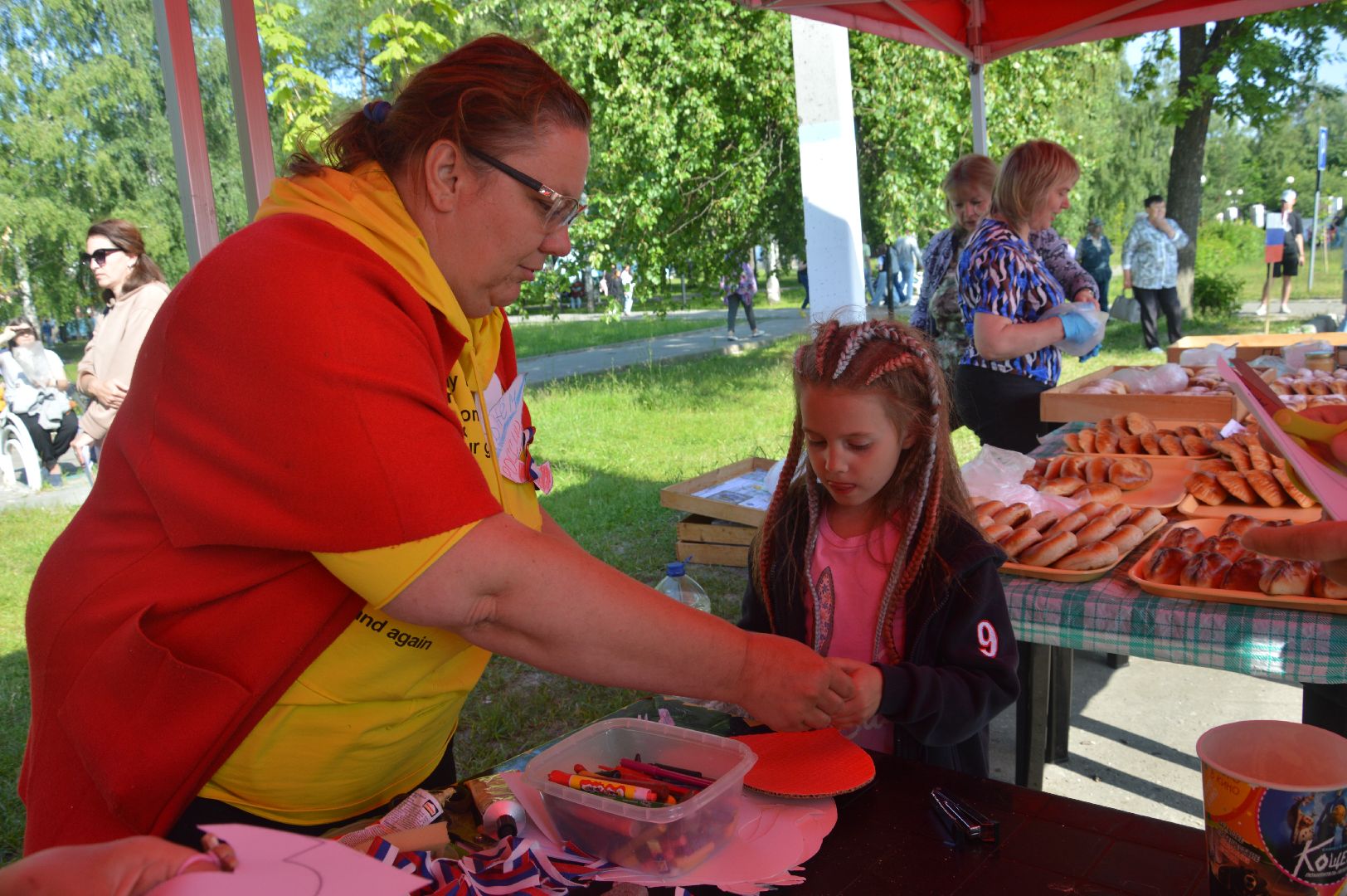 Мастер-классы, Шатура, День России, Полевая почта