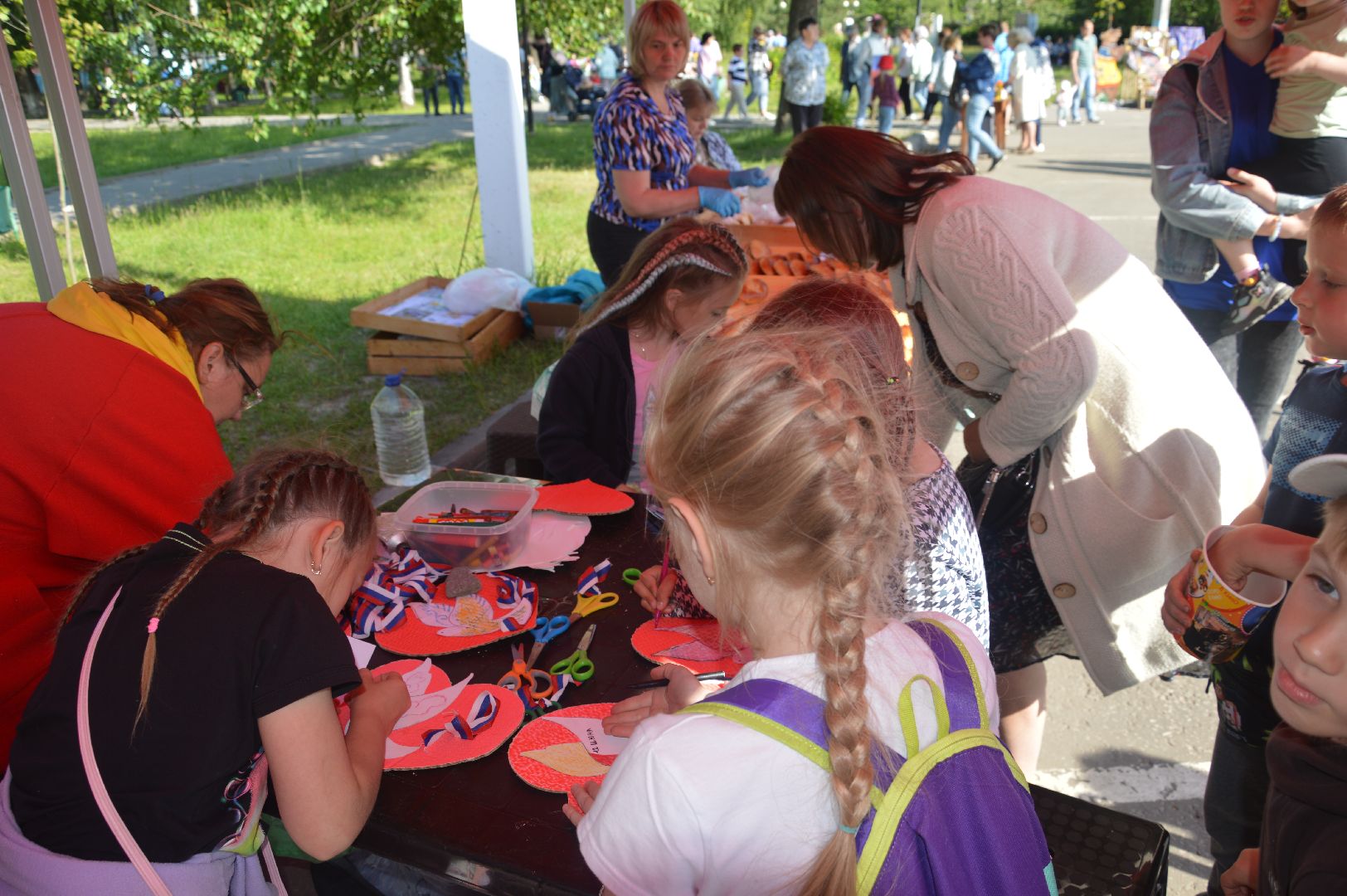 Мастер-классы, Шатура, День России, Полевая почта