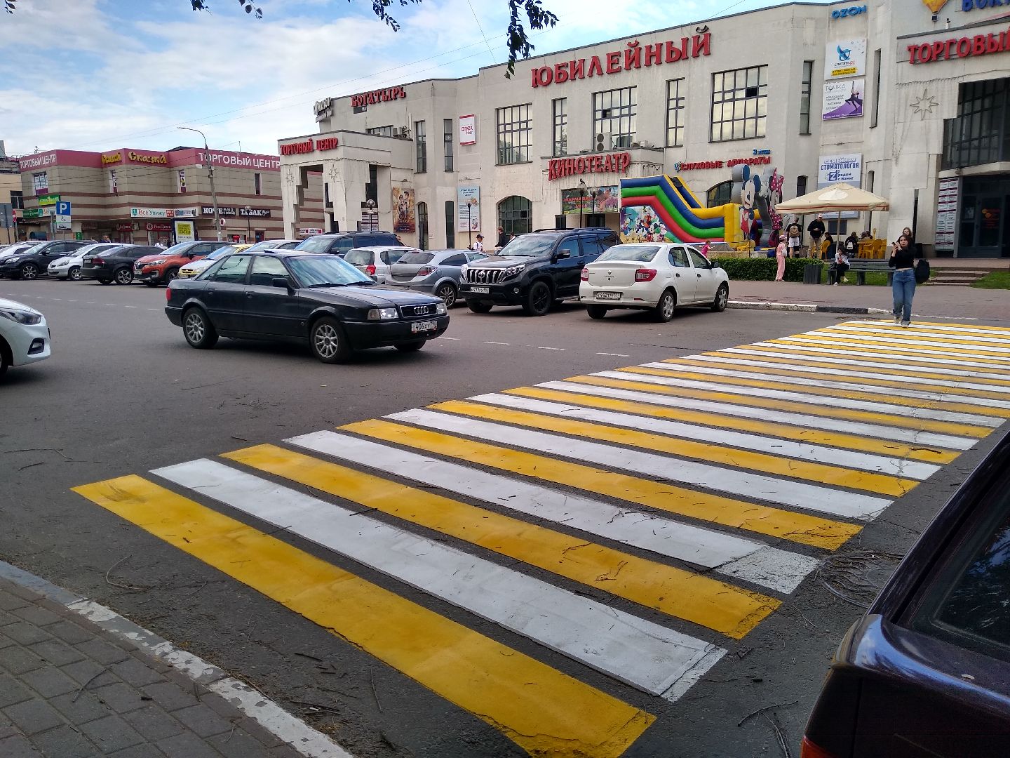 Раменское, дороги, разметка