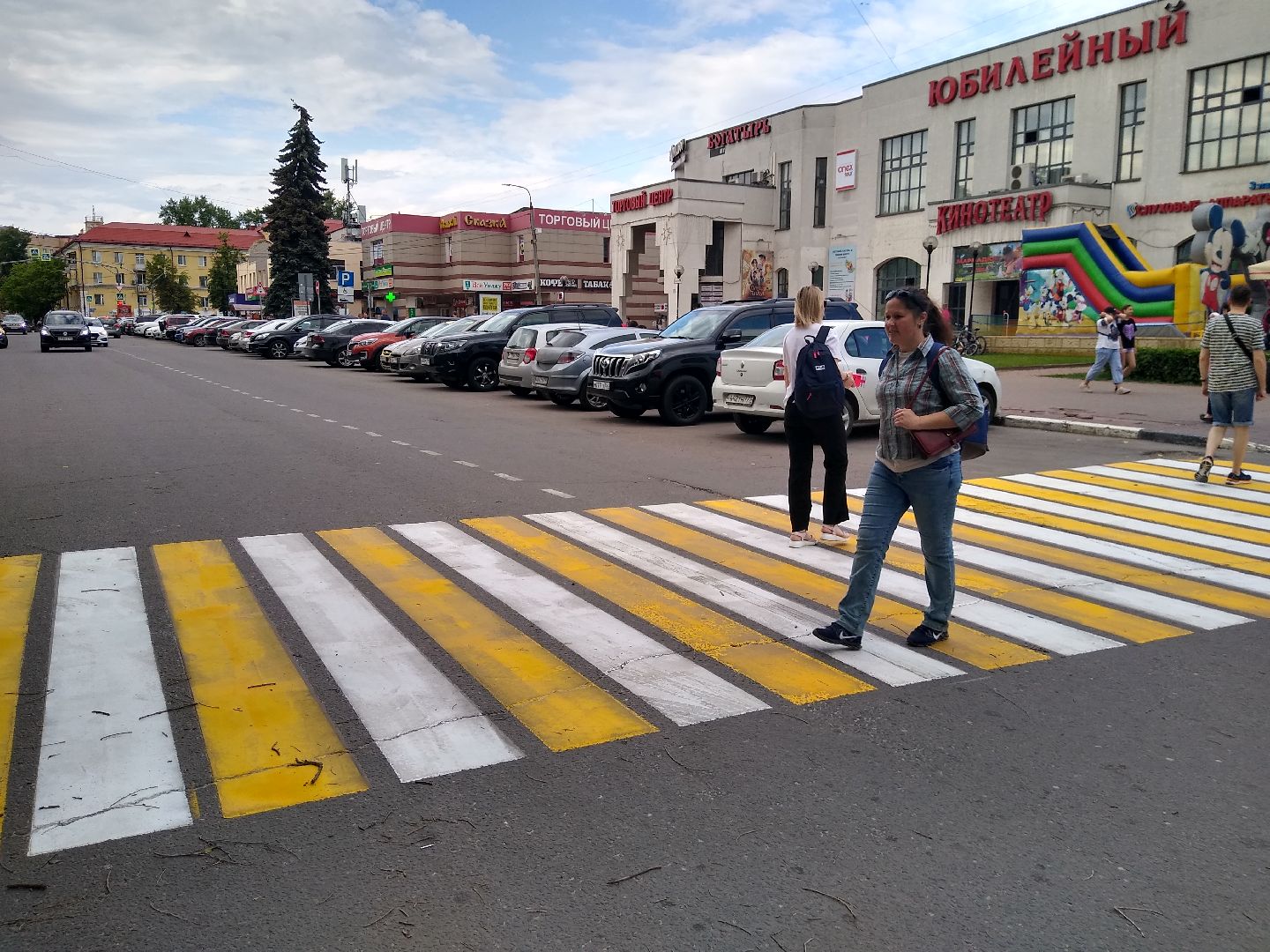 Раменское, дороги, разметка