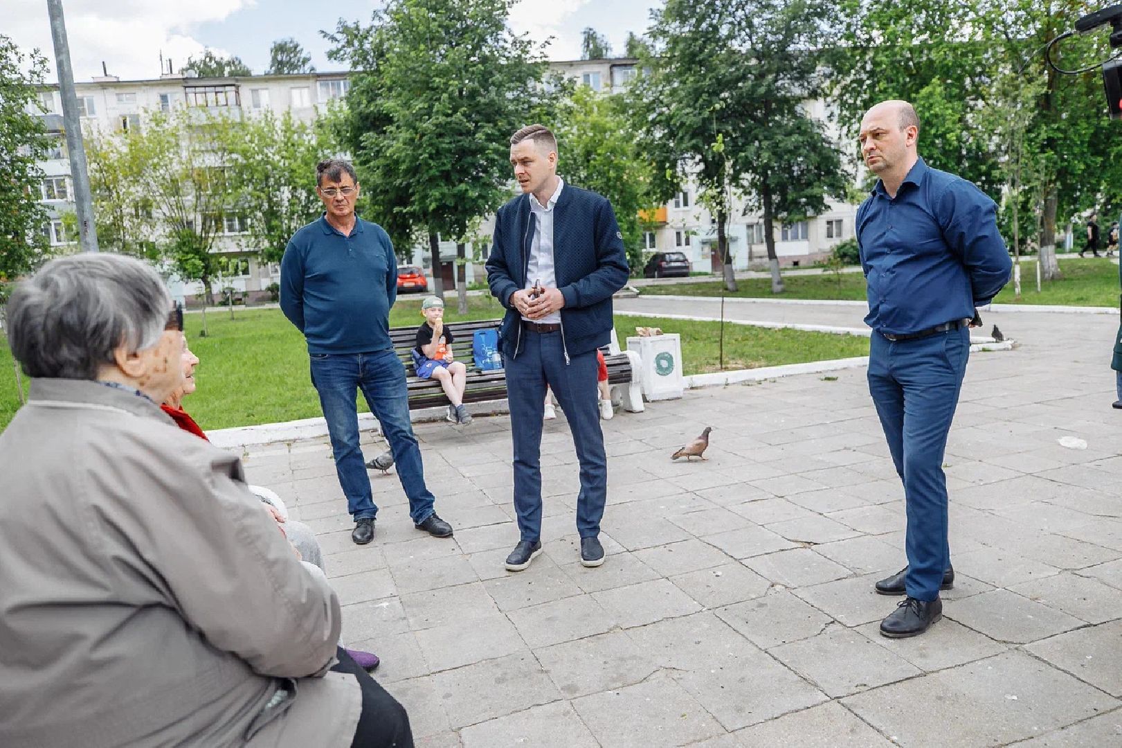 благоустройство, сквер, фонтан, Ликино-Дулево, Орехово-Зуево