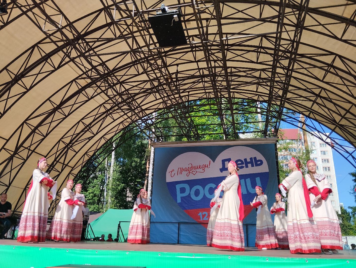 День России, концерт, Центральный парк, Ногинск, Богородский городской округ