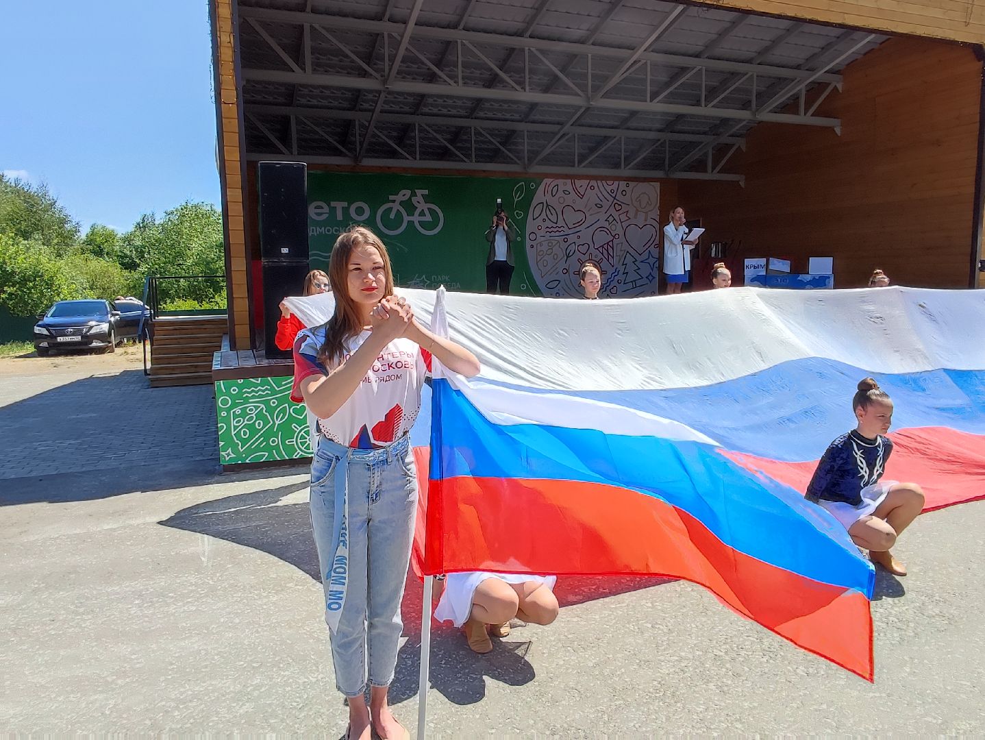 #встанем, #акция, #мывместе, #талдом, #деньроссии, #сво