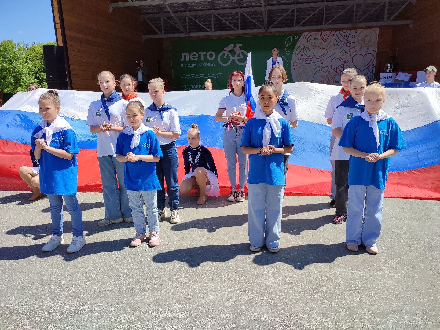 #встанем, #акция, #мывместе, #талдом, #деньроссии, #сво