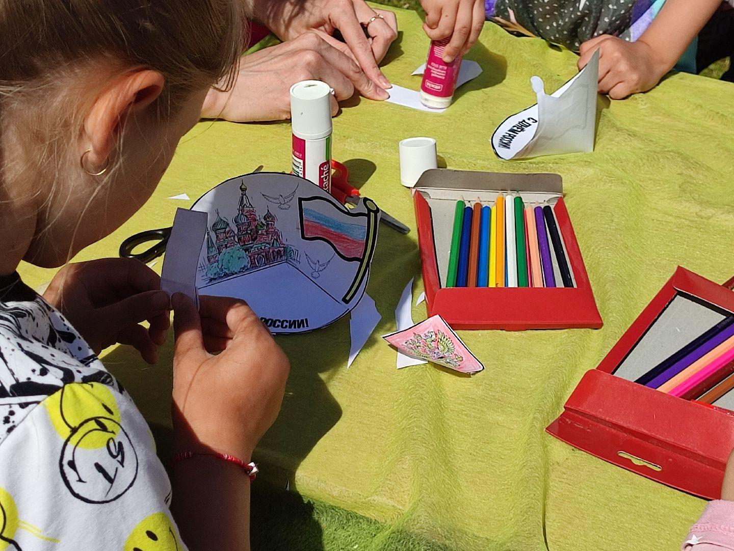 #своимируками, #открытки, #мастеркласс, #талдом, #деньроссии