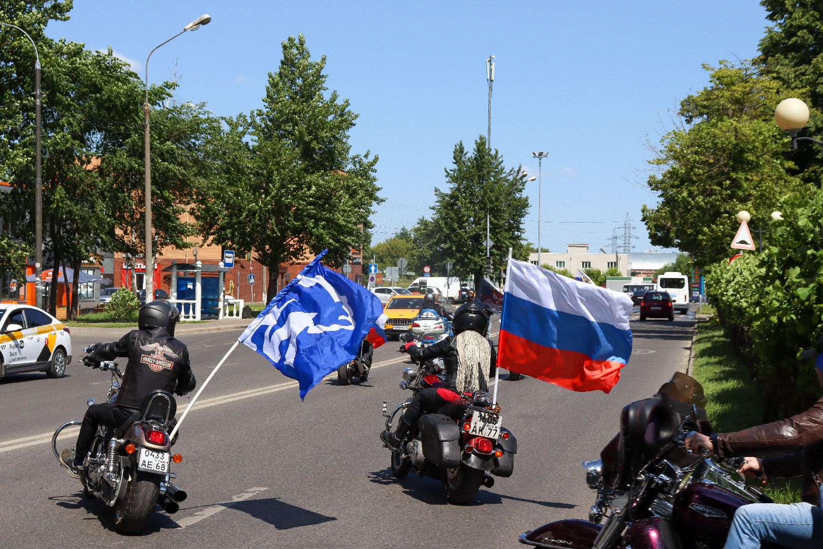 мотопробег, День России, праздник, Дзержинский