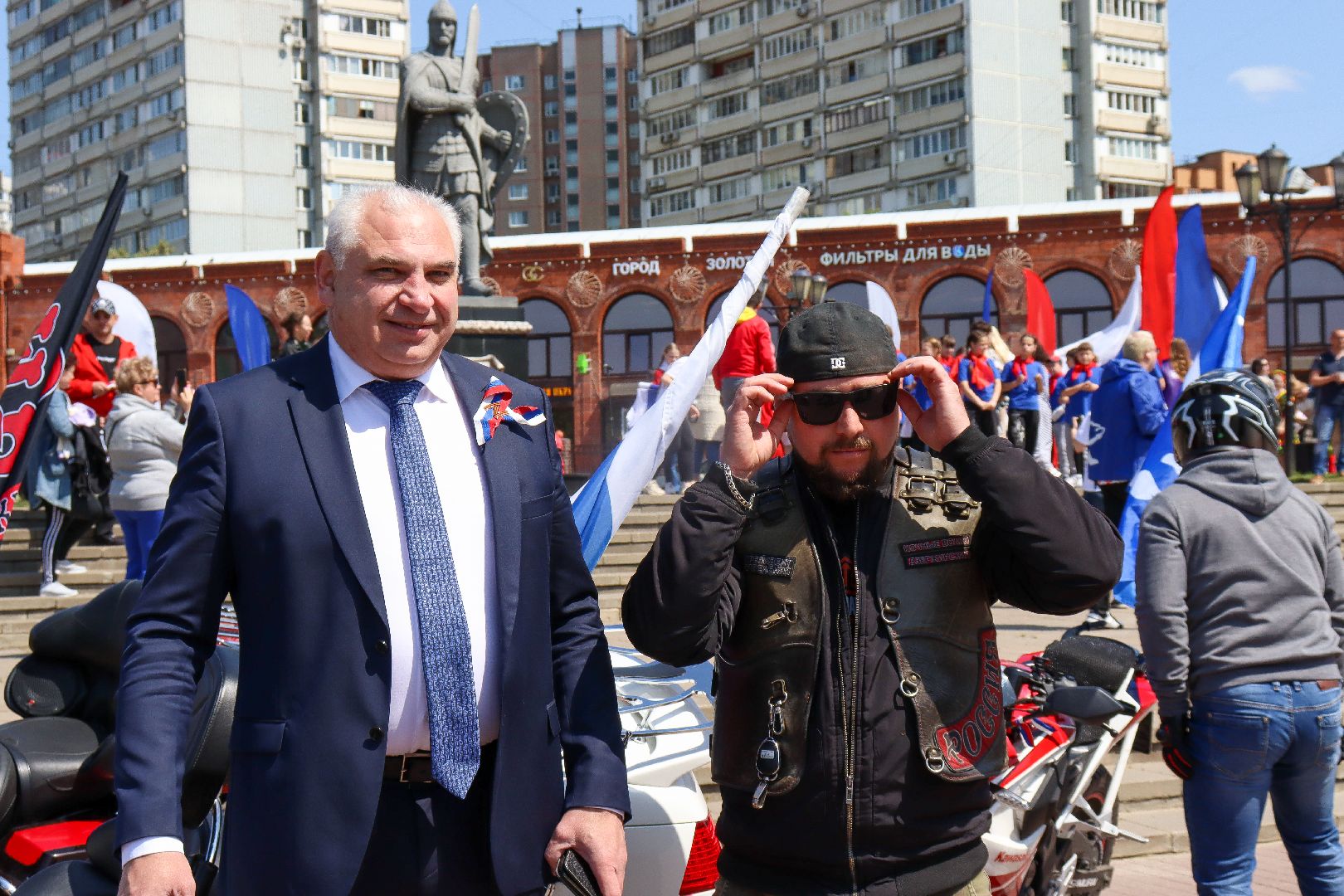 мотопробег, День России, праздник, Дзержинский