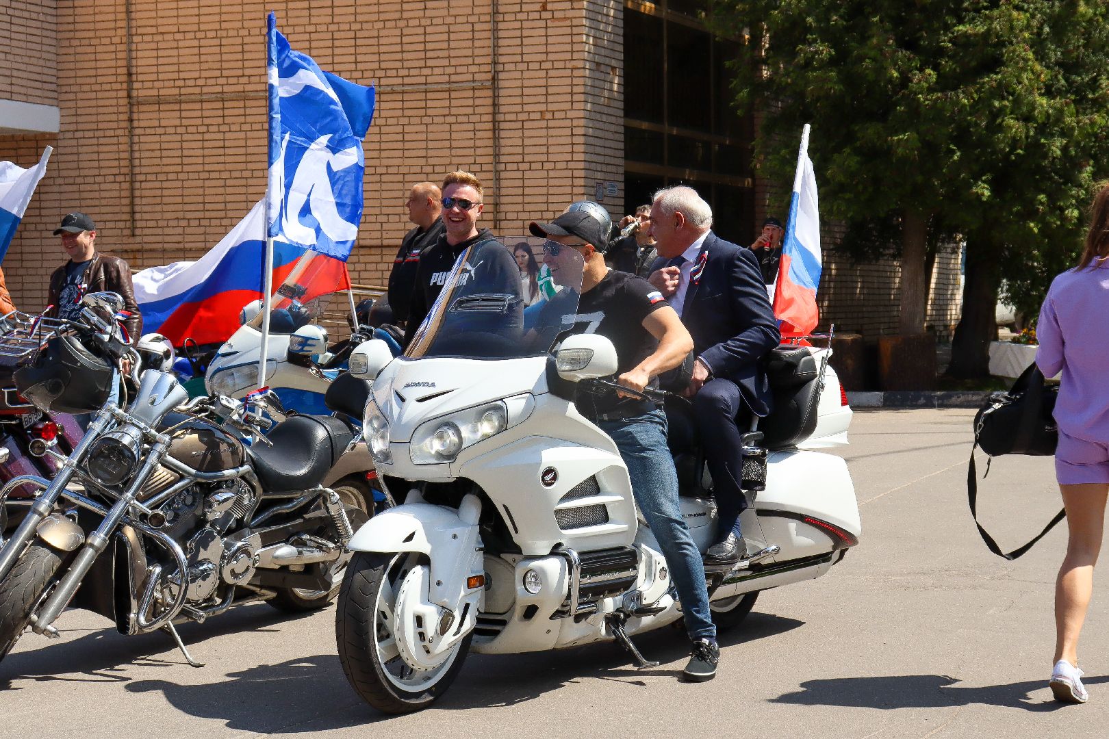 мотопробег, День России, праздник, Дзержинский