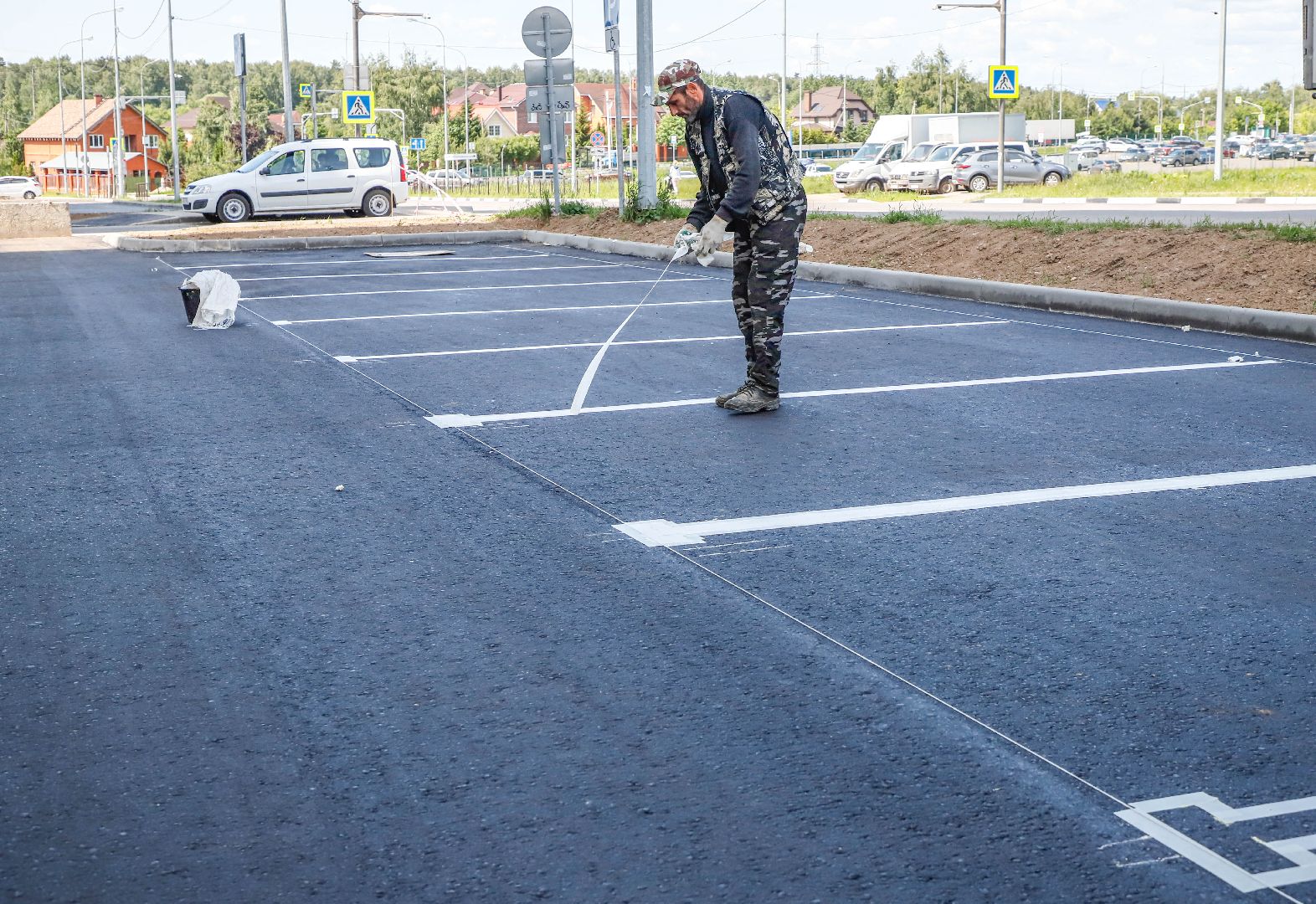 Парковки, мкр Южный, Домодедово