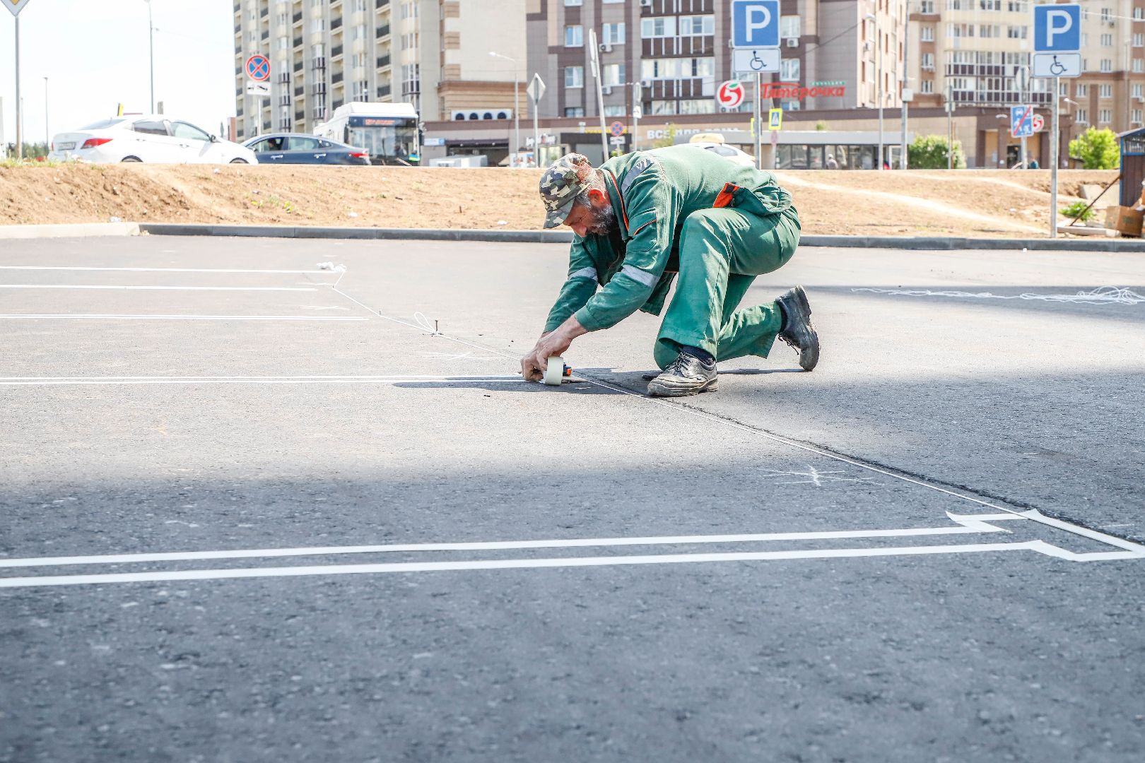 Парковки, мкр Южный, Домодедово
