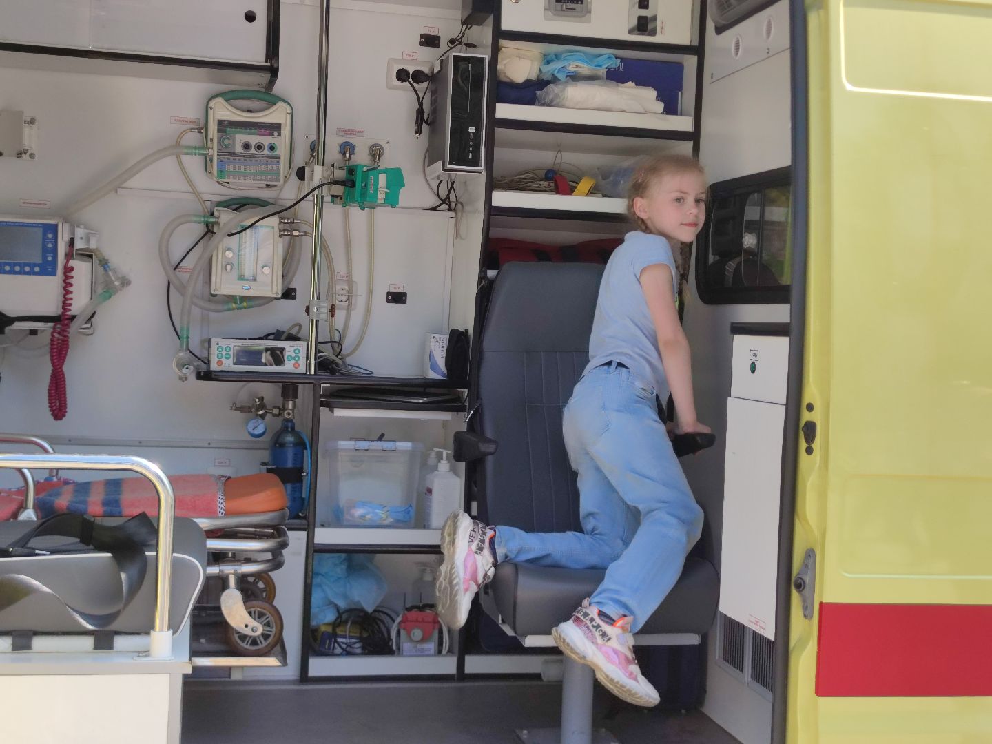 Реанимобиль, ФБУЗ МСЧ №9 ФМБА России, Дубна, День России