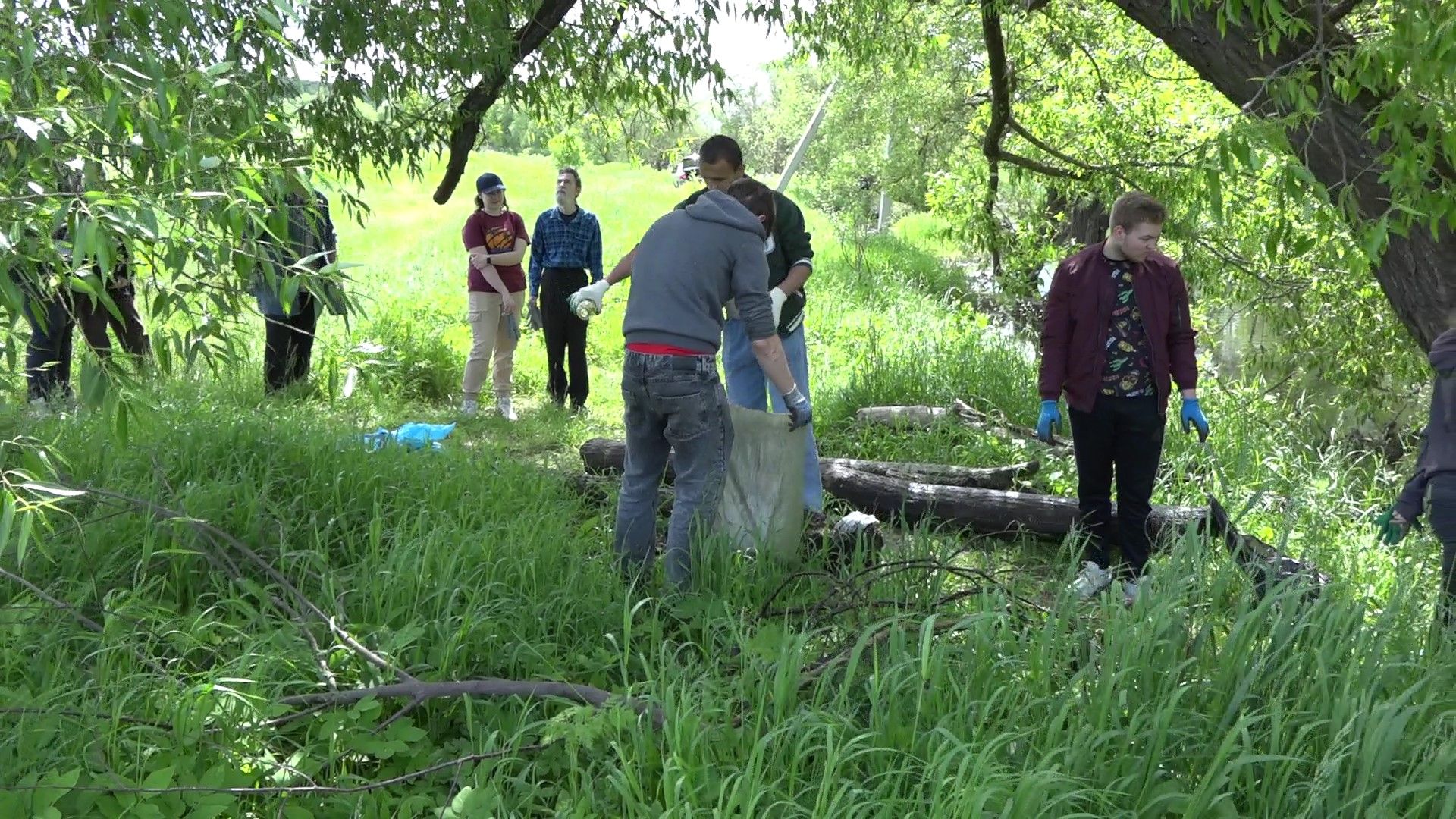 субботник на Рожайке, Домодедово