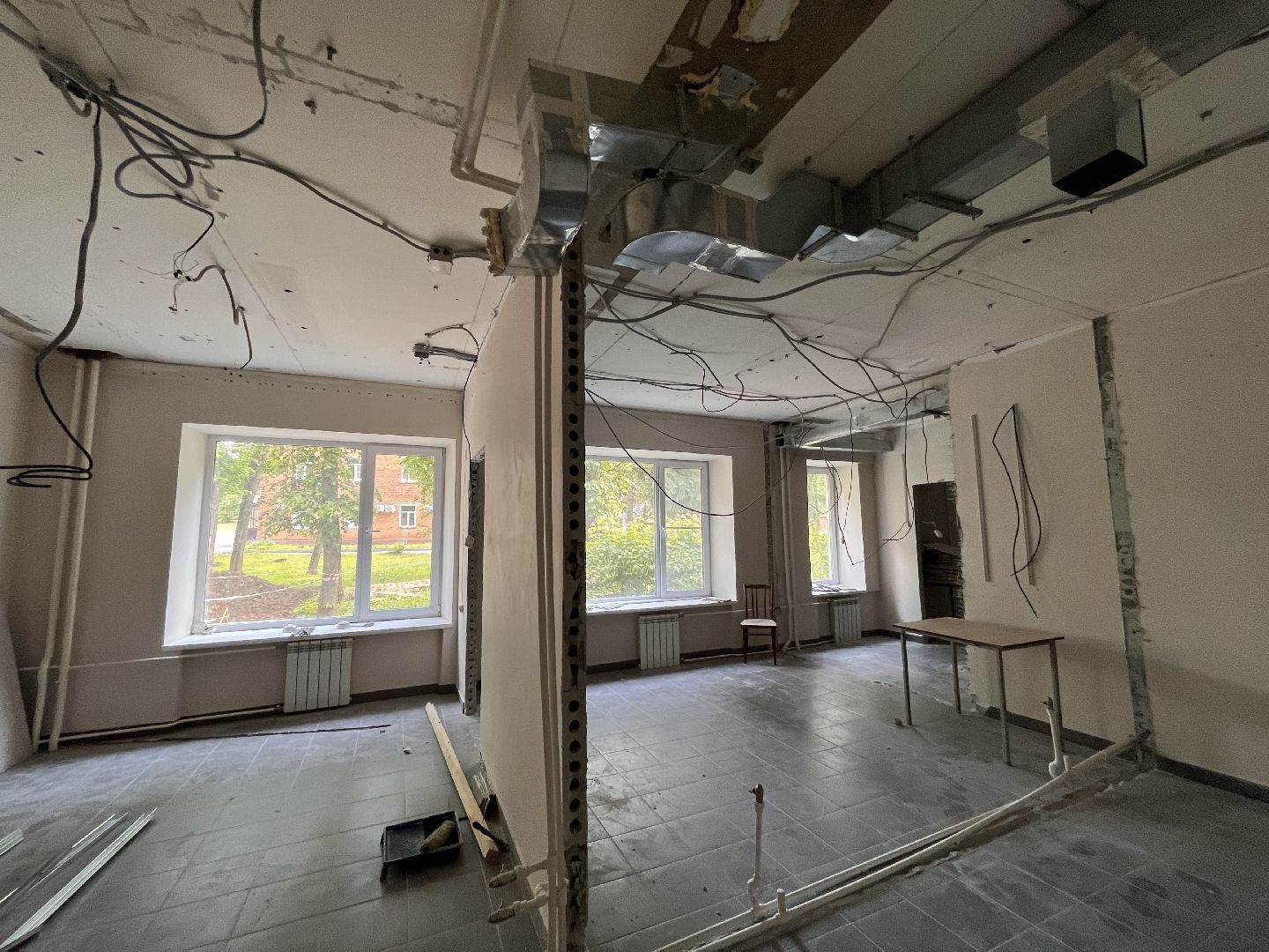 Шаховская, ремонт, больница, поликлиника