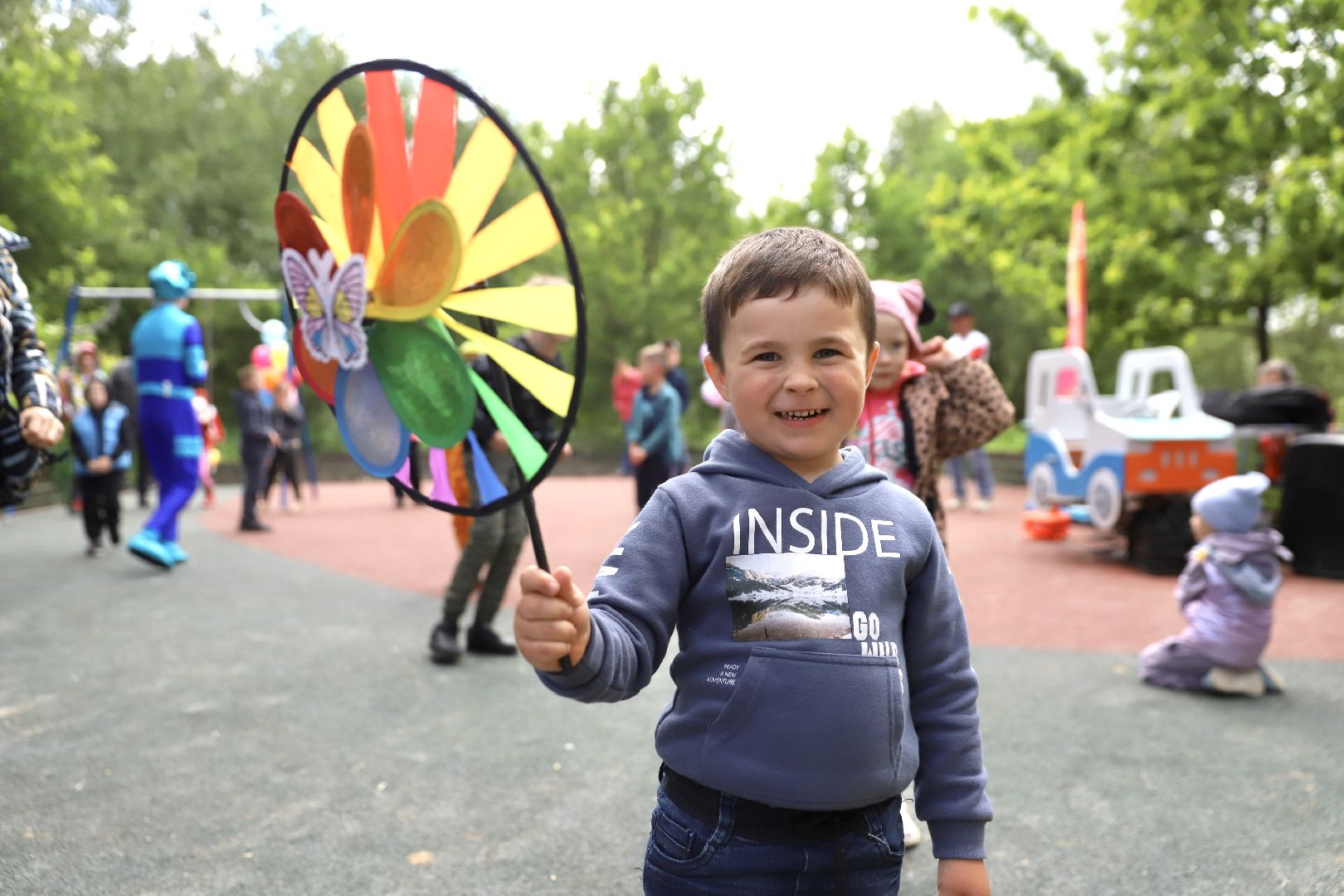Солнечногорск, двор, открытие, площадка, праздник