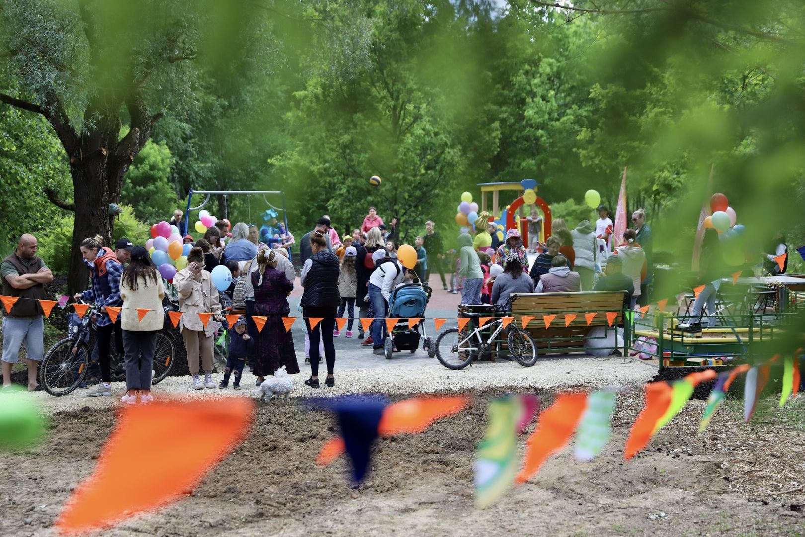 Солнечногорск, двор, открытие, площадка, праздник