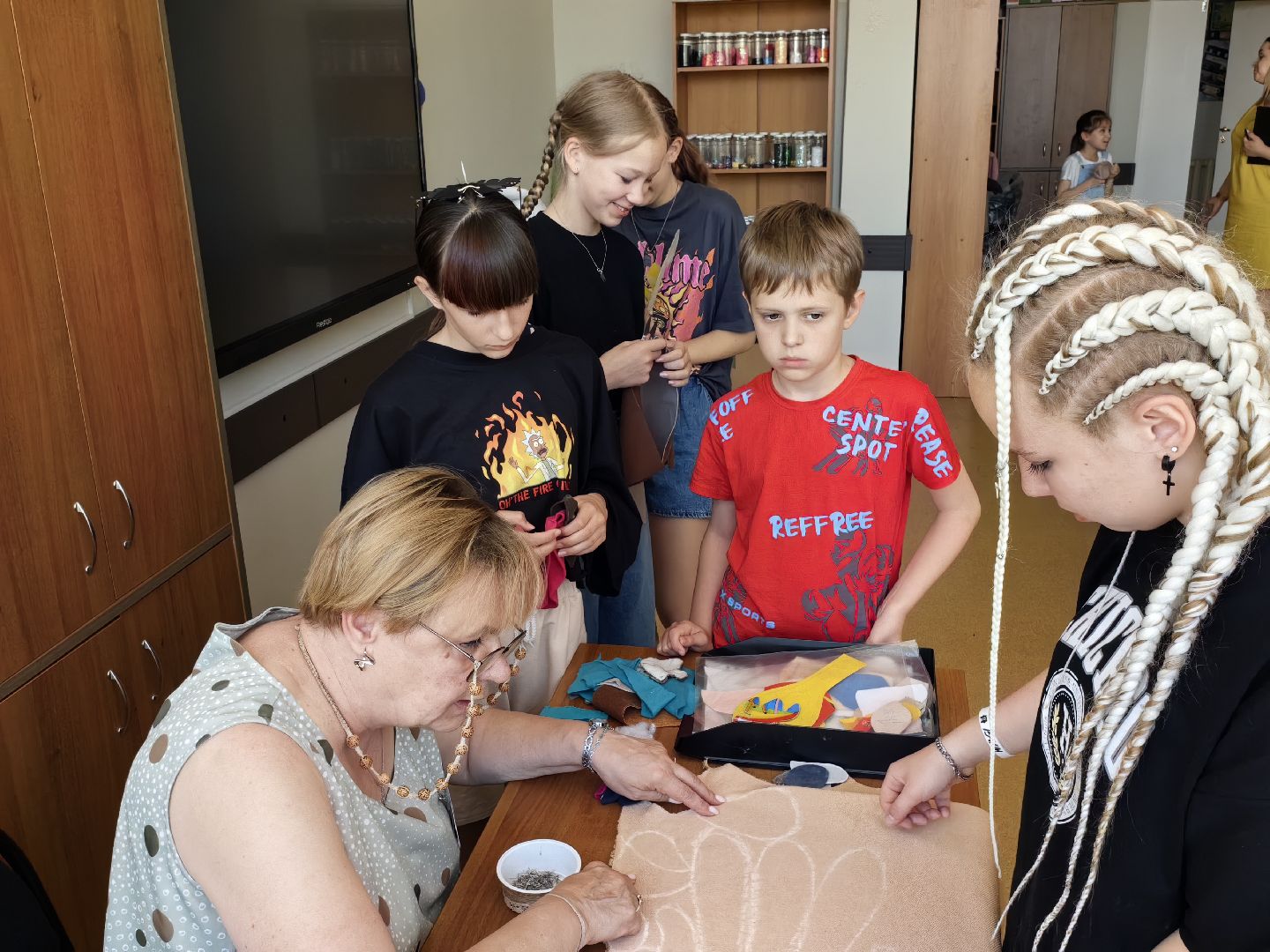 Мягкая игрушка, шитьё, заяц, кружок, пионерский лагерь